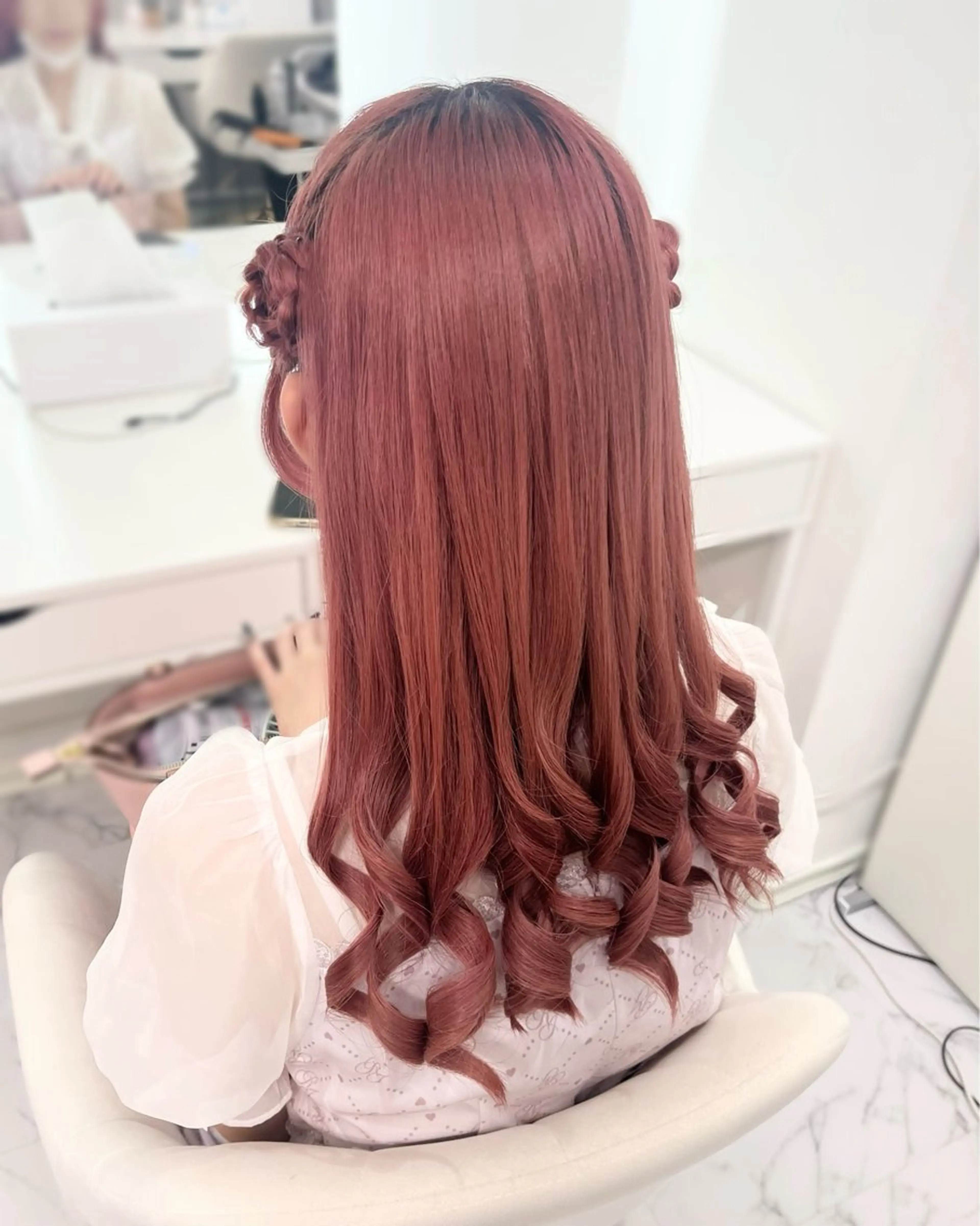 ロング ヘアアレンジ ヘアセット専門店 Rのヘアスタイル