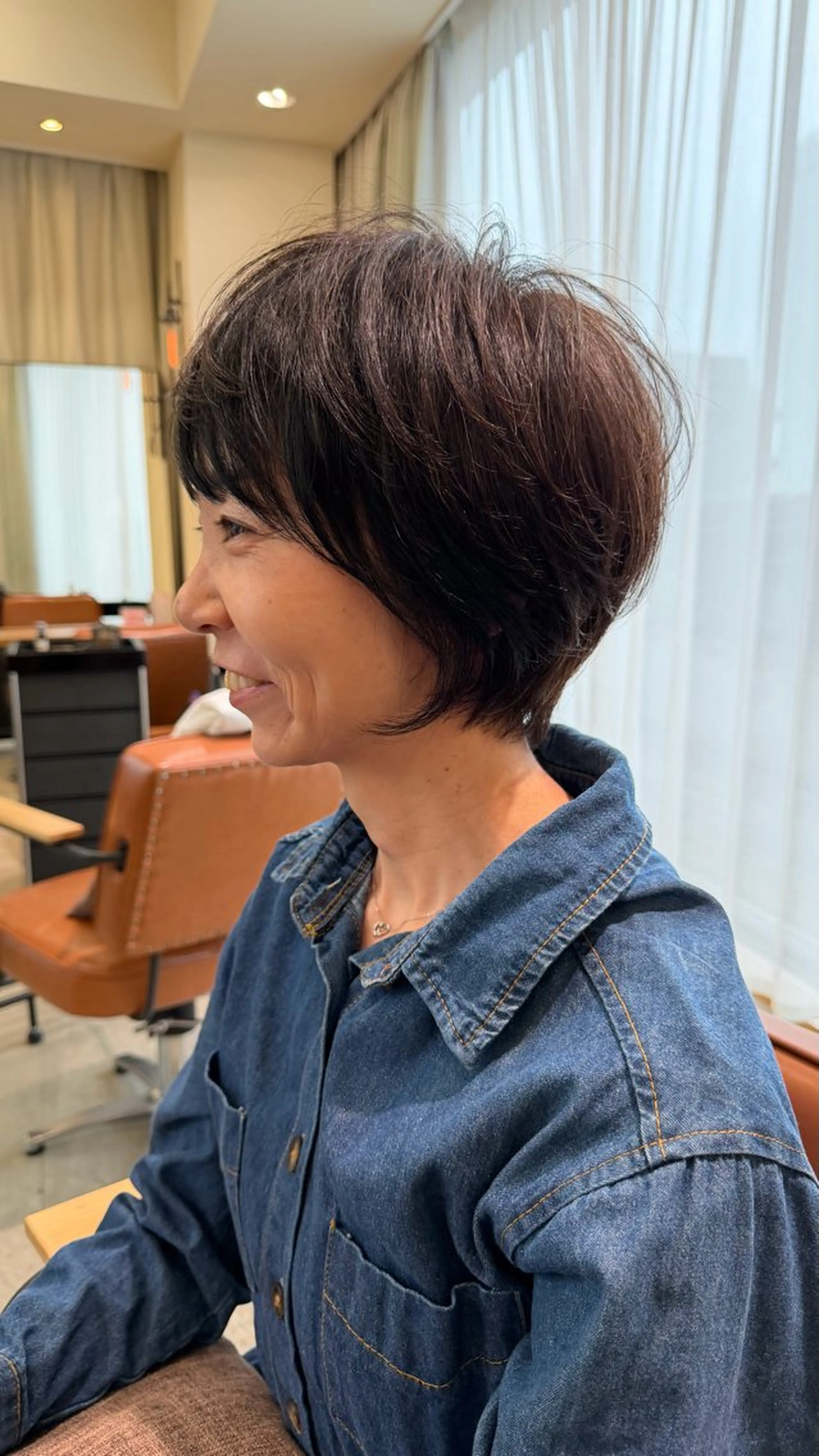 ショート 銀座似合わせショート 店長　広瀬和輝のヘアスタイル