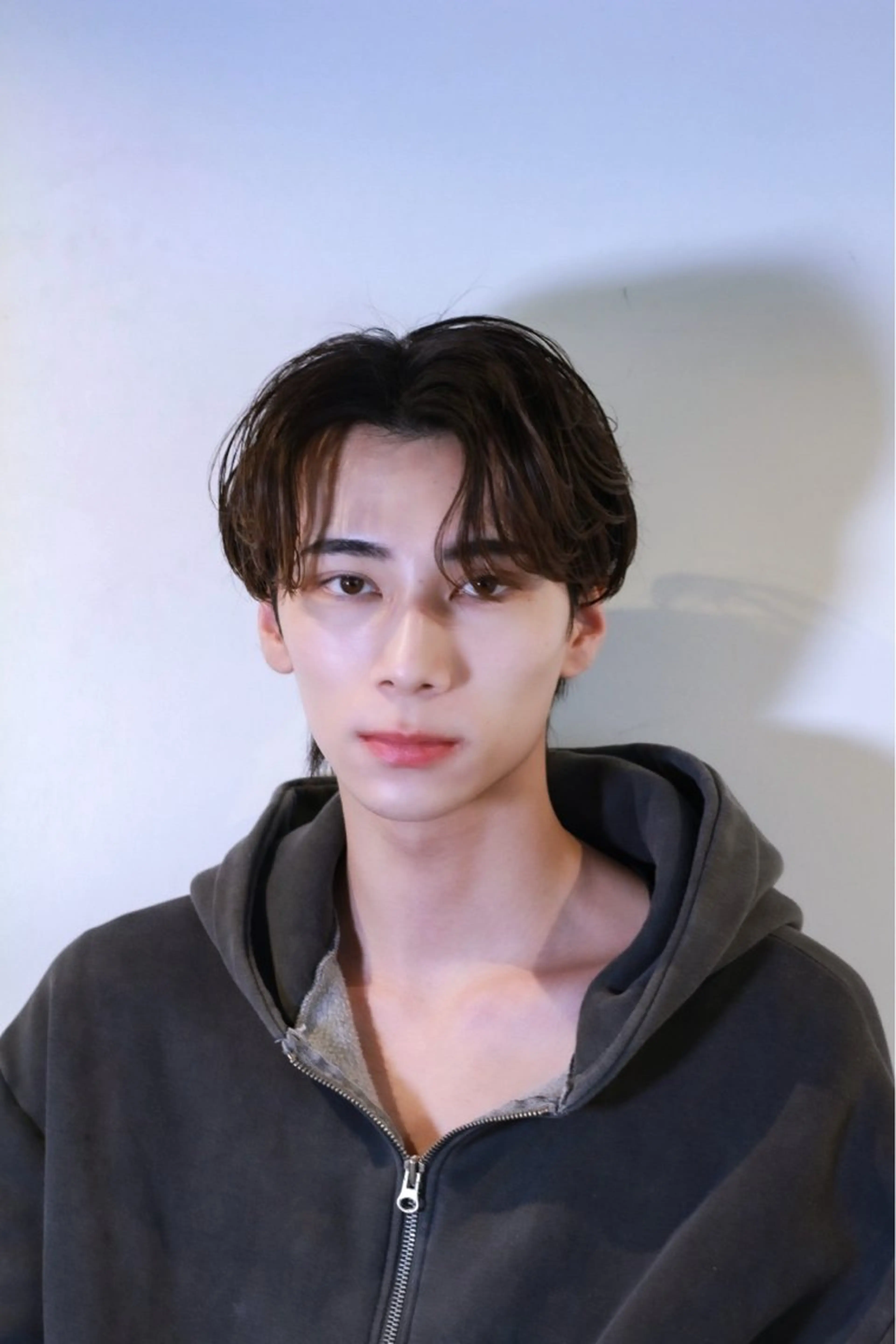 メンズ センターパート 遠藤悠大/メンズ縮毛 /メンズカットのヘアスタイル