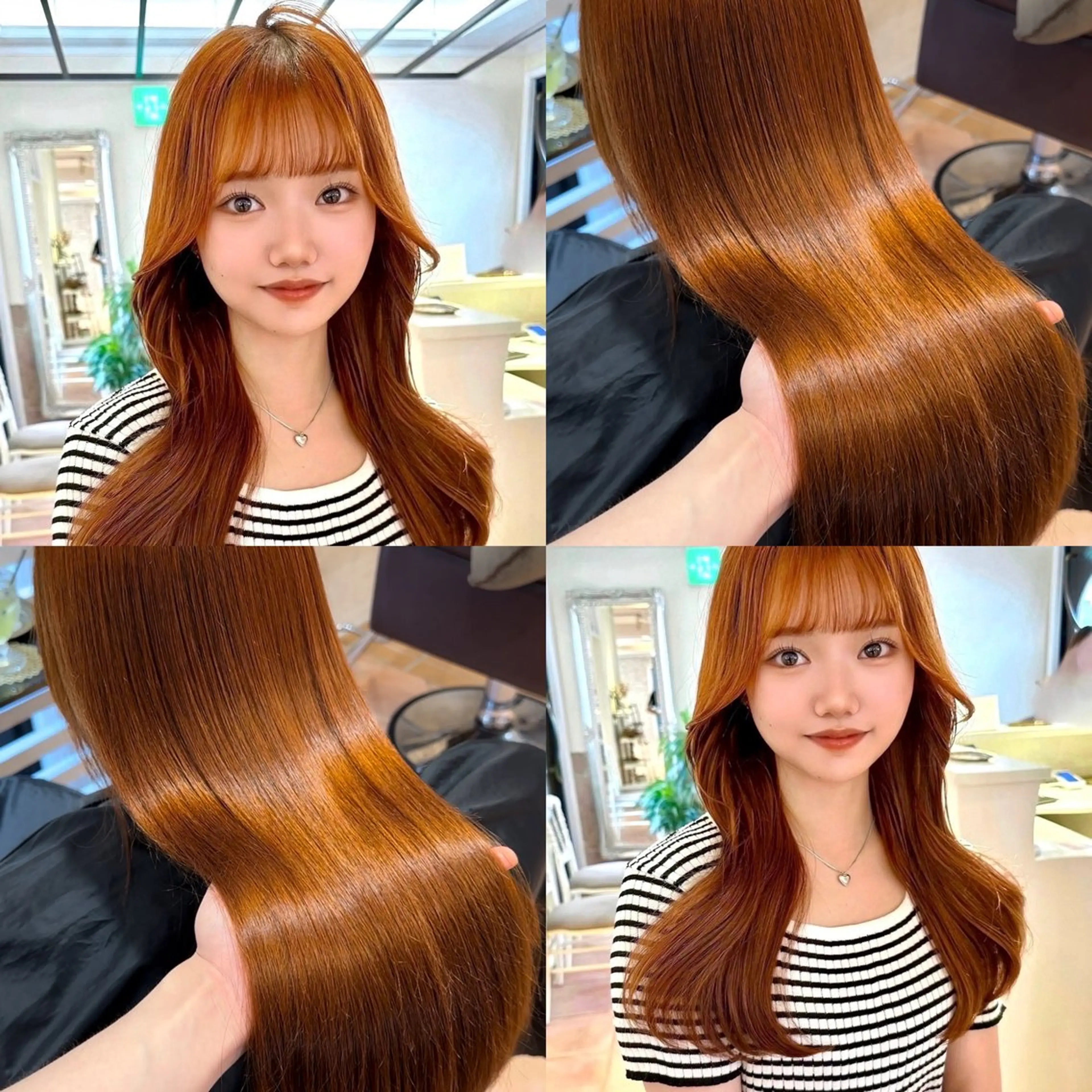 セミロング カラー 韓国系レイヤー特化 hiroのヘアスタイル