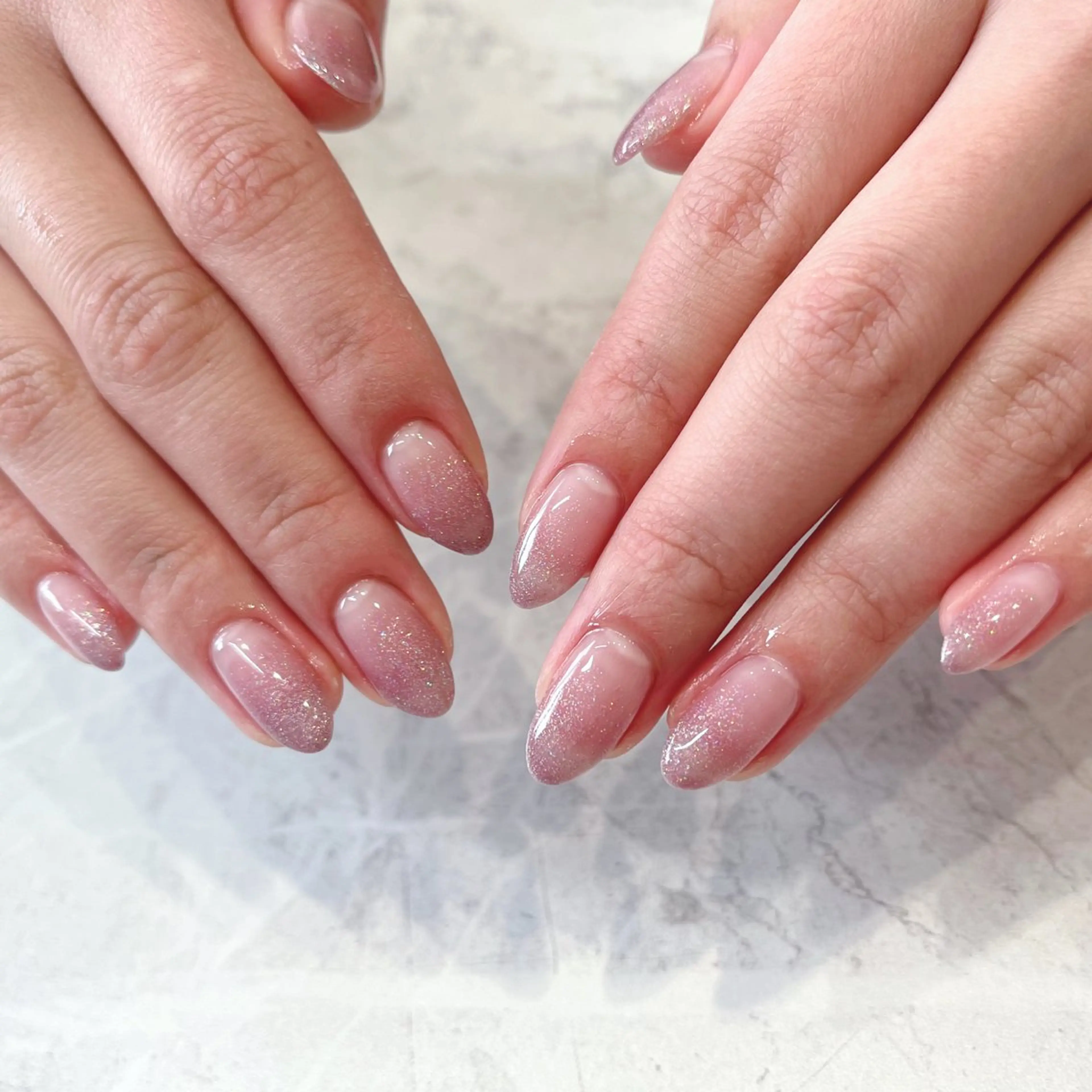 オフありグラデーション(ご新規様、リピーター様自店付け替え、オフ無料)の写真