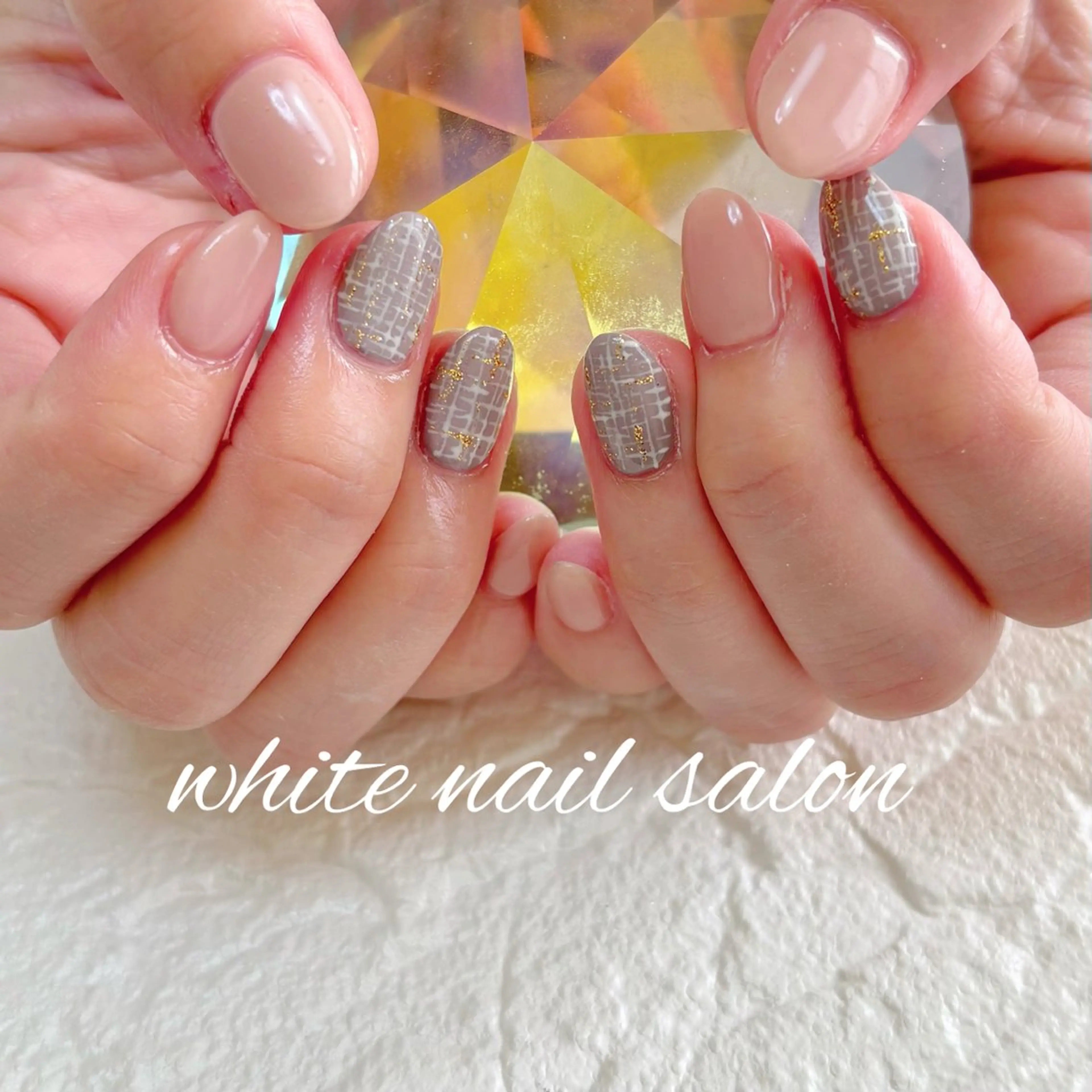 ネイル フットネイル ハンドネイル white nail salonのネイルデザイン