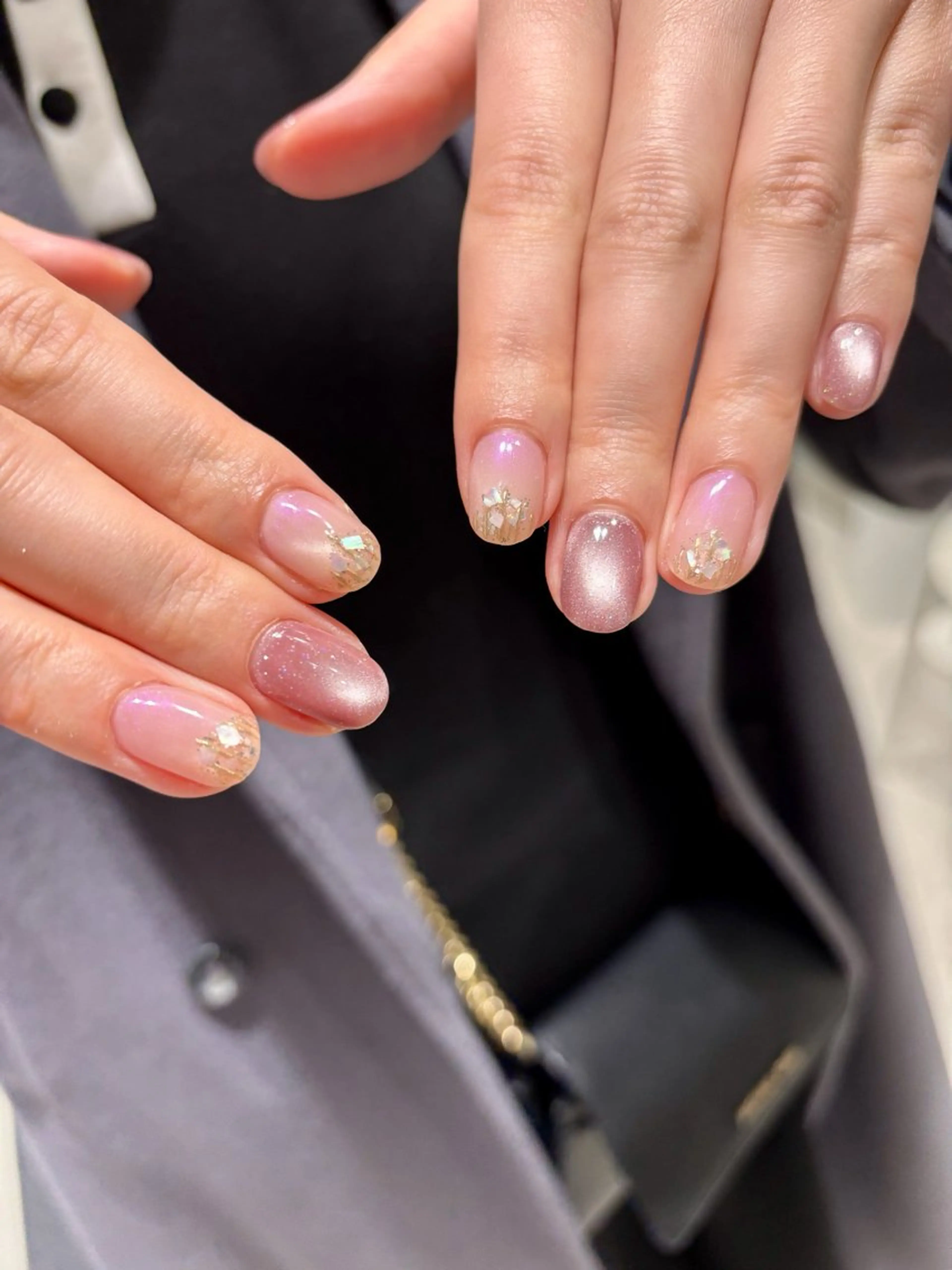 ネイル kanell⭐︎ ニュアンスネイルのネイルデザイン