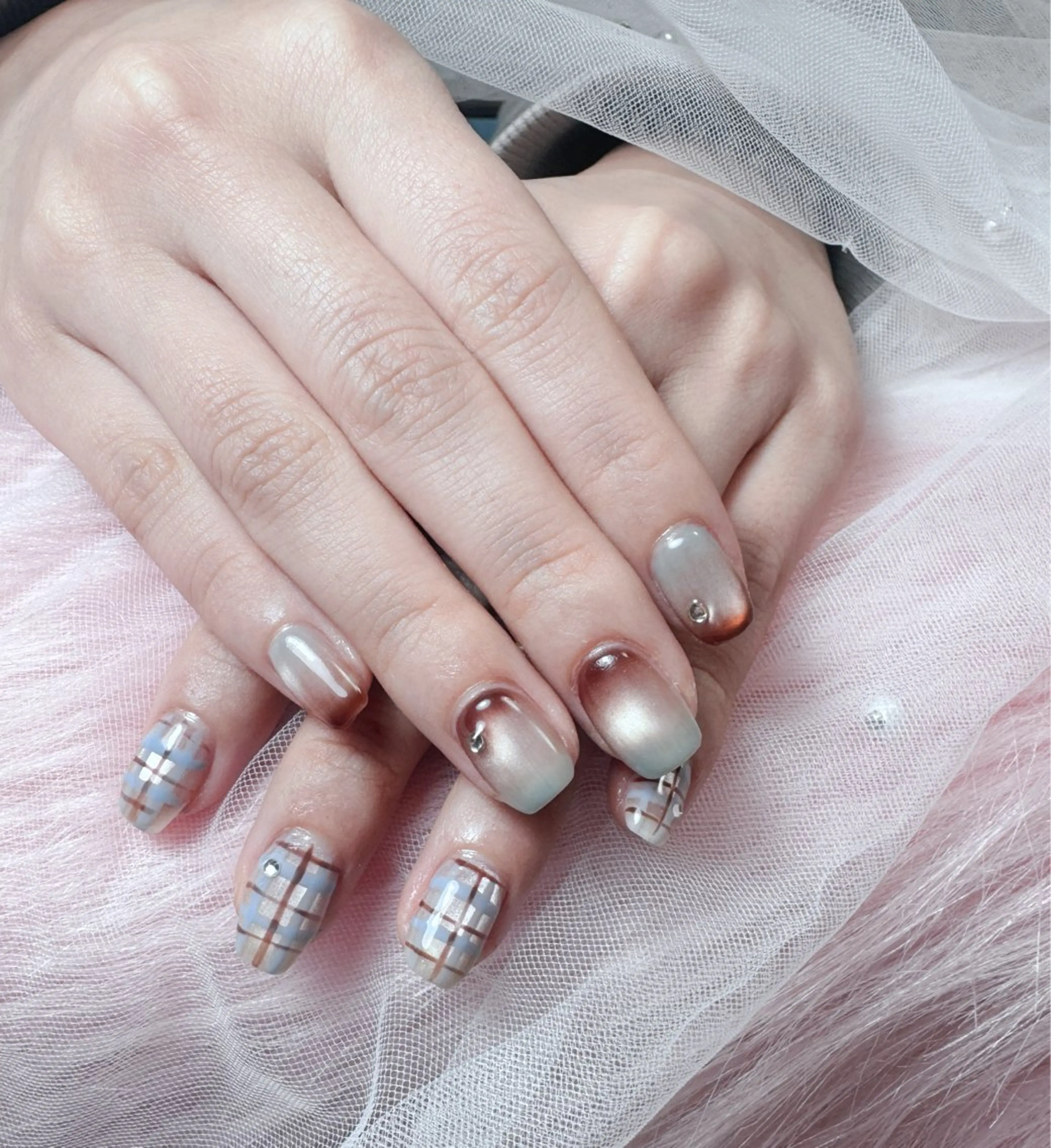 ネイル 持ち込み シンプルネイル ハンドネイル Nail Salon Anのネイルデザイン