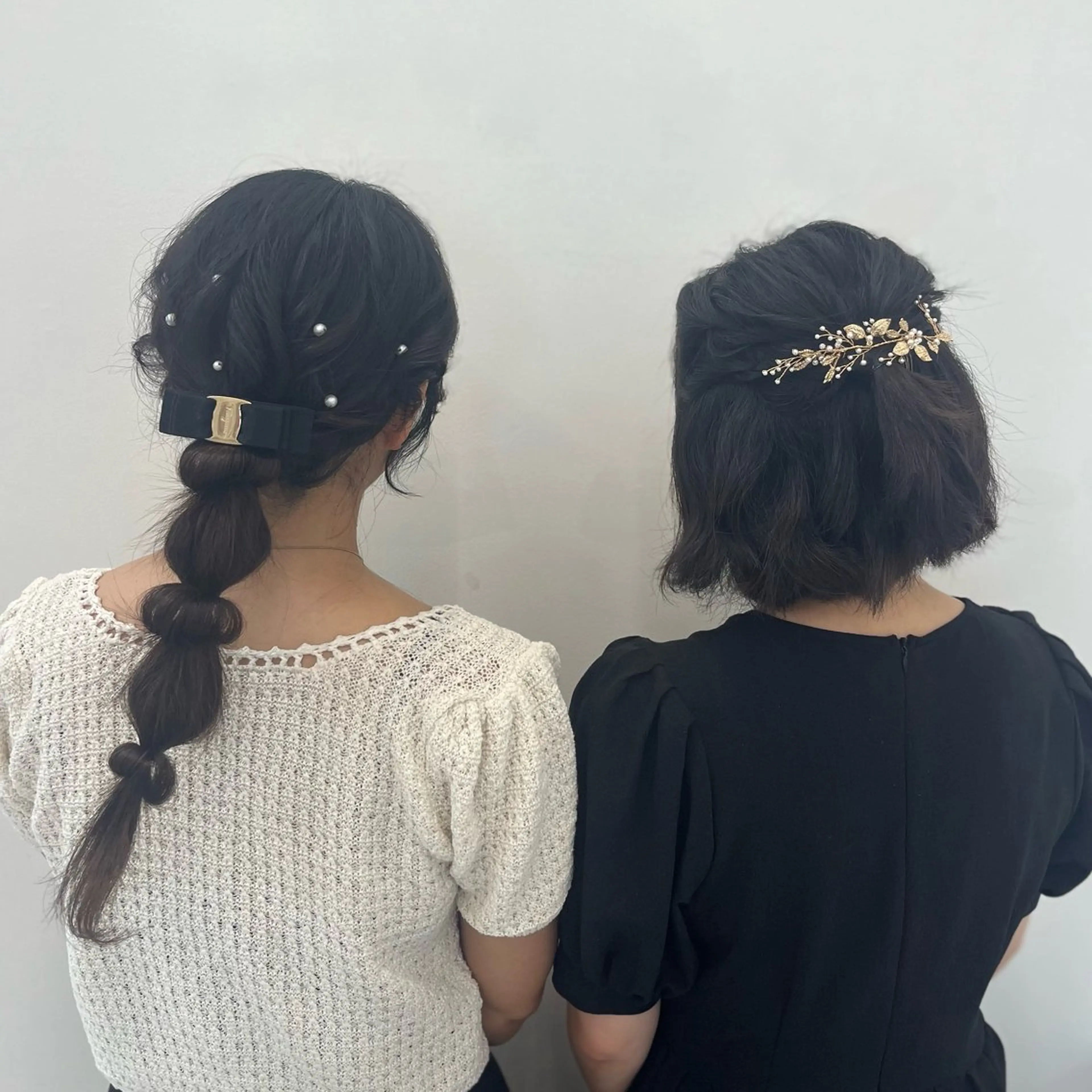 ヘアアレンジ 結婚式・ブライダル ヘアセット ハイトーンカラー💞 くるみ🎀のヘアスタイル