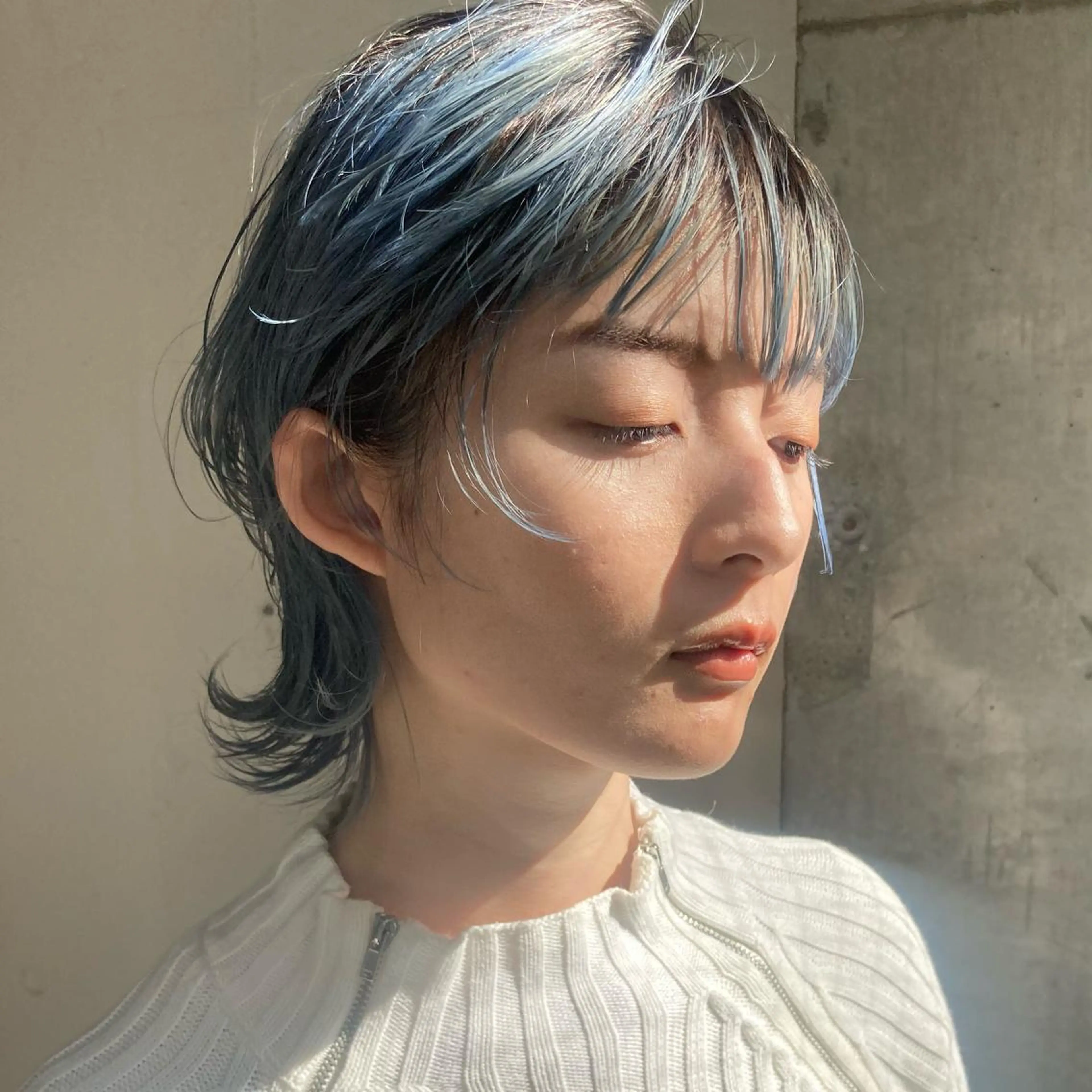 ✂️🎨カット+ケアブリーチ+カラー 土日祝+¥1000 (ダブルカラー インナーカラー ハイライト ワンカラー)の写真