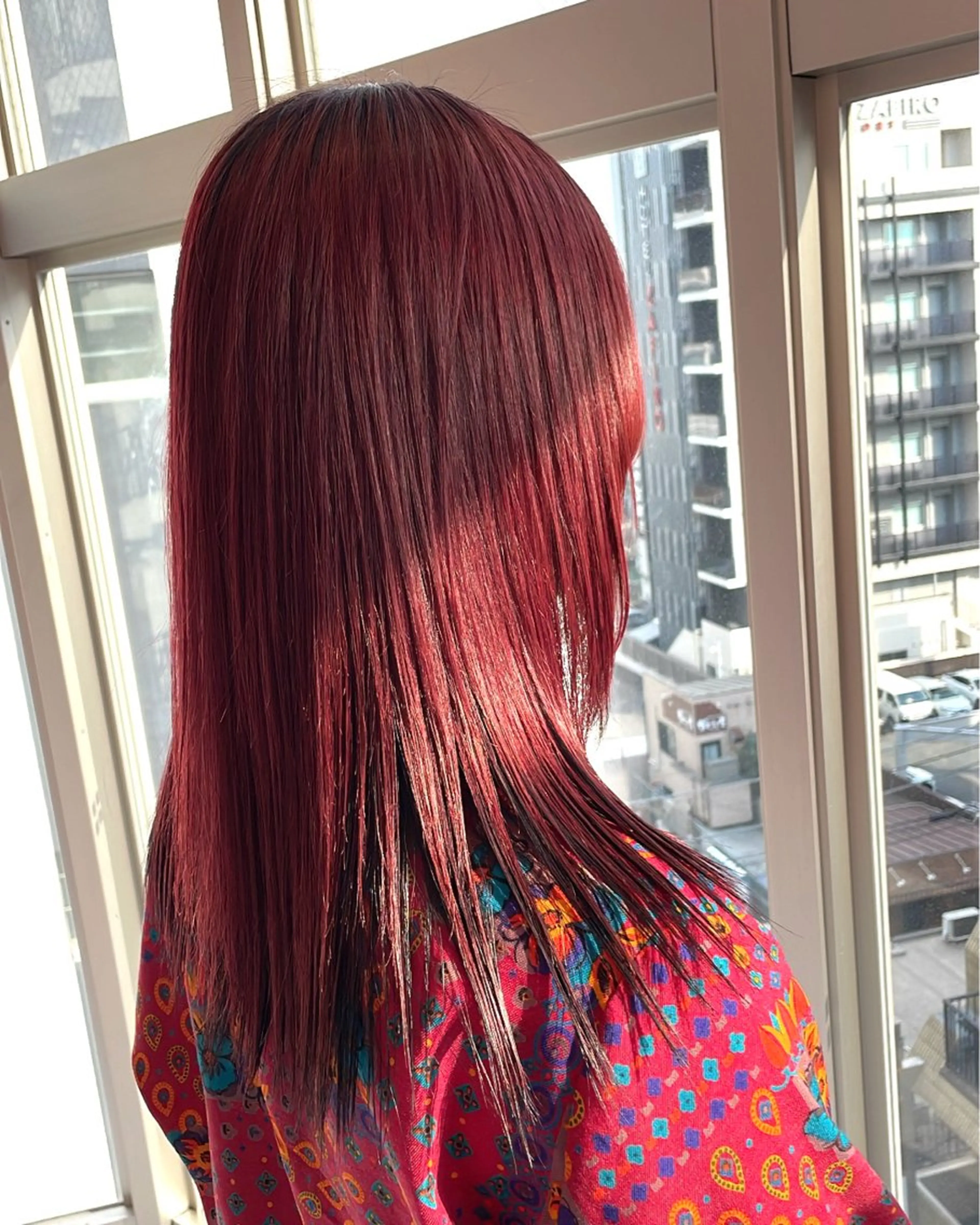 ミディアム カット ヘアカラー トリートメント 色落ち綺麗透明感カラ /ボブ/ナカツヒカルのヘアスタイル