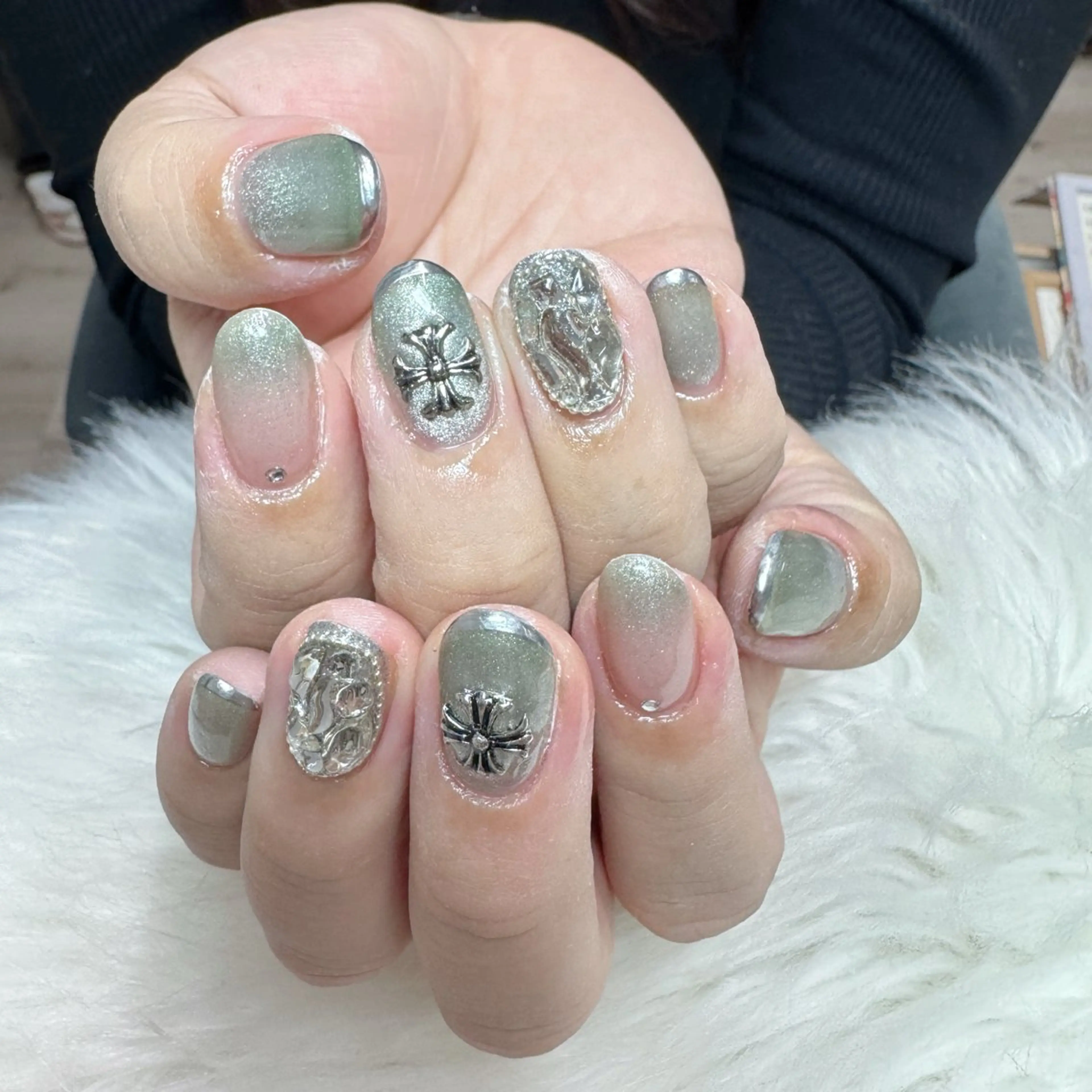 ネイル ハンドネイル 🧸yuki🍯 パラジェル取扱店🐝のネイルデザイン