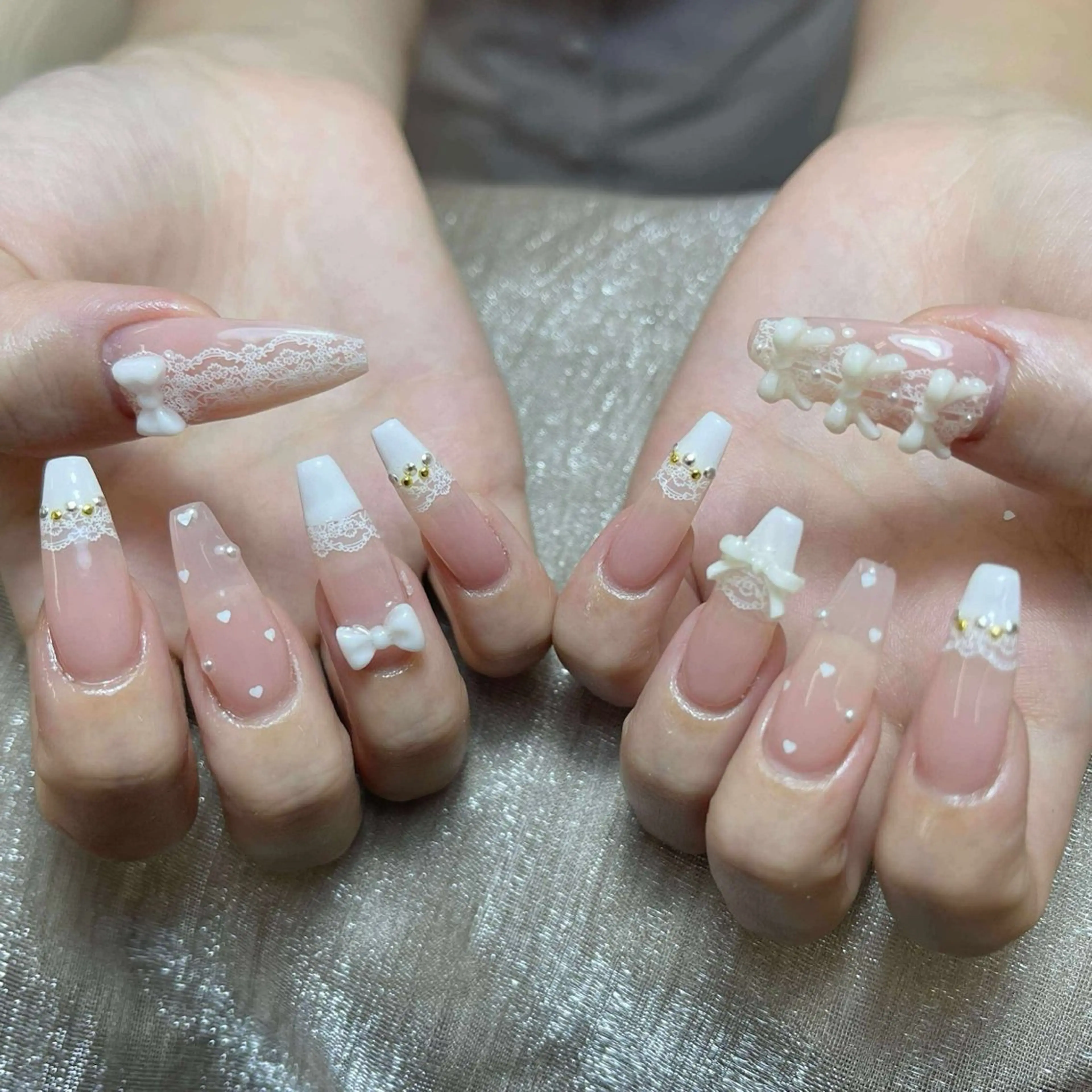 ネイル アートネイル 長さ出し 持ち込み スカルプネイル ネイルチップ ハンドネイル Anh 高田馬場のネイルデザイン