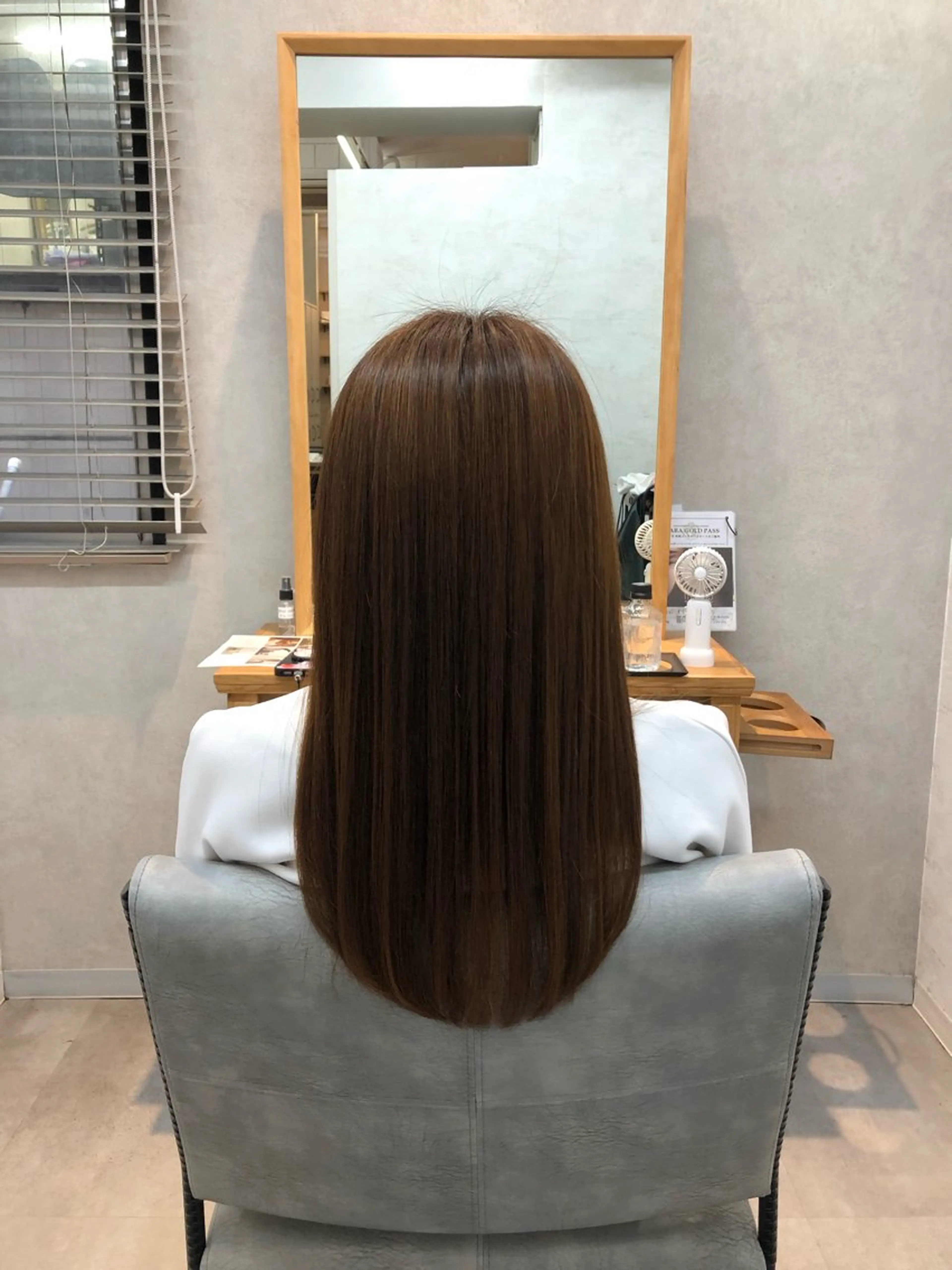 ロング カラー カット ヘアカラー トリートメント SOA FLEAR Tsuyoshiのヘアスタイル