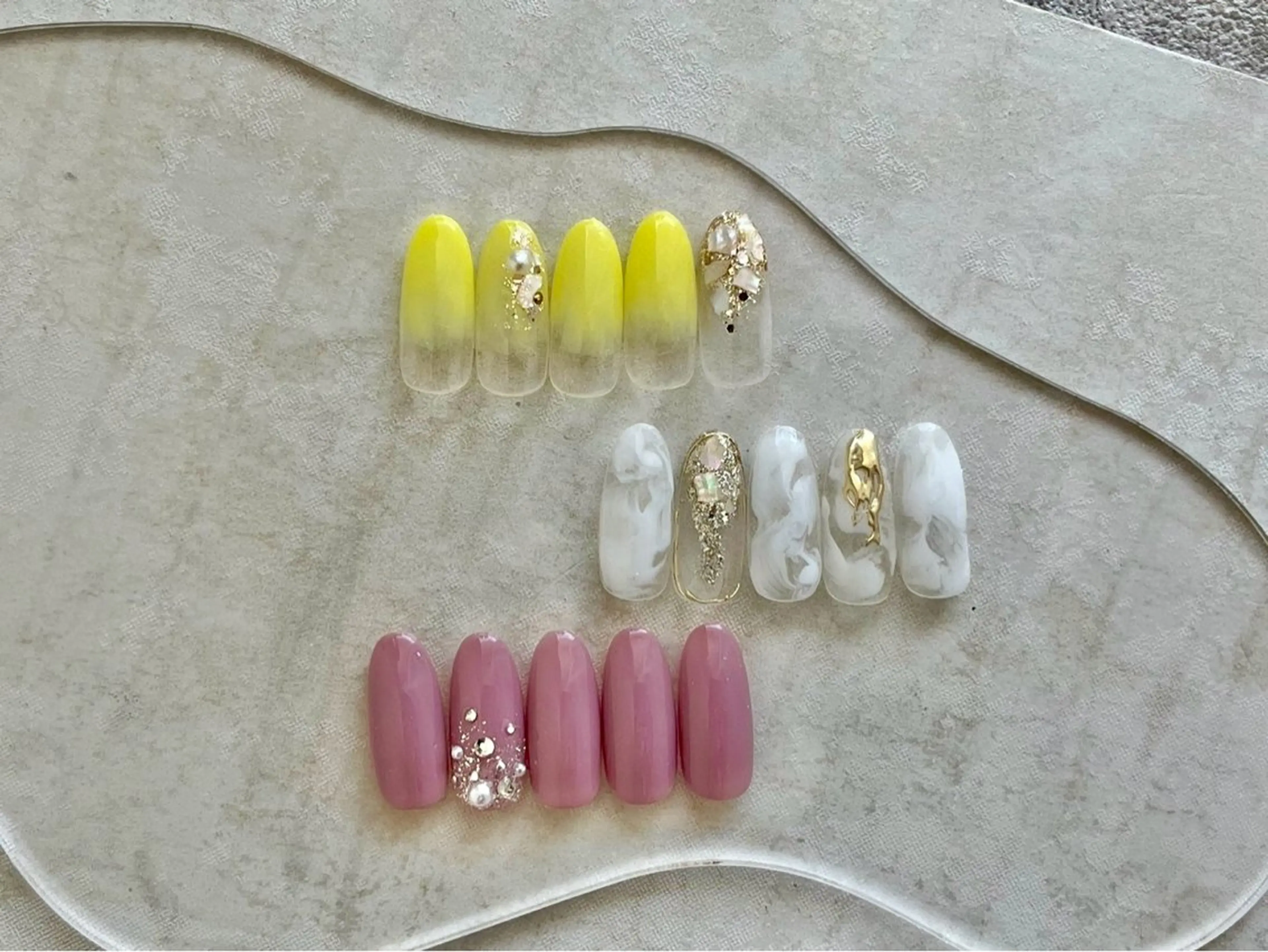 ネイル シンプルネイル ハンドネイル joieange MEGUMIのネイルデザイン