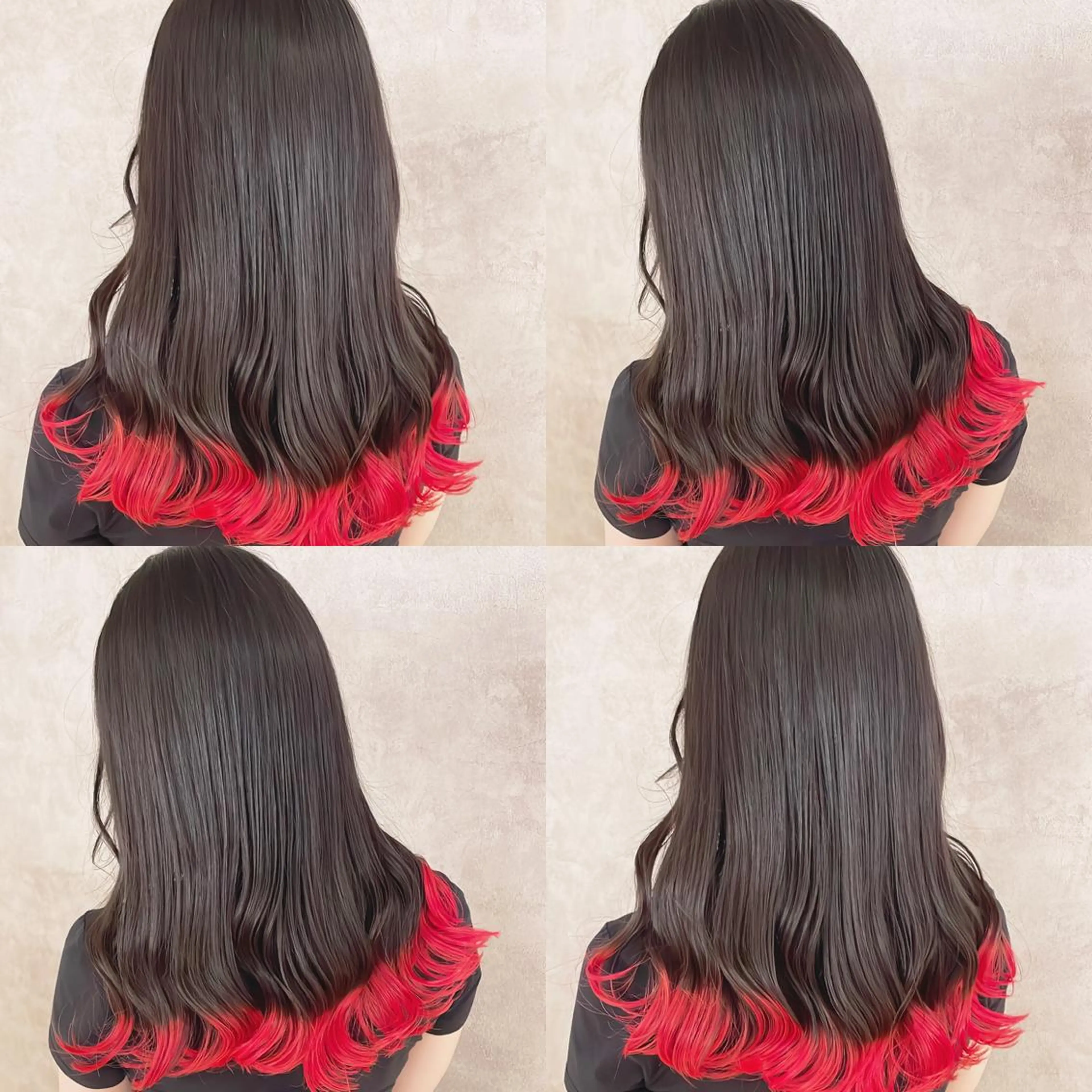 カラー ヘアカラー トリートメント 渋谷:インナーカラー ／🍒エリカ🍒のヘアスタイル