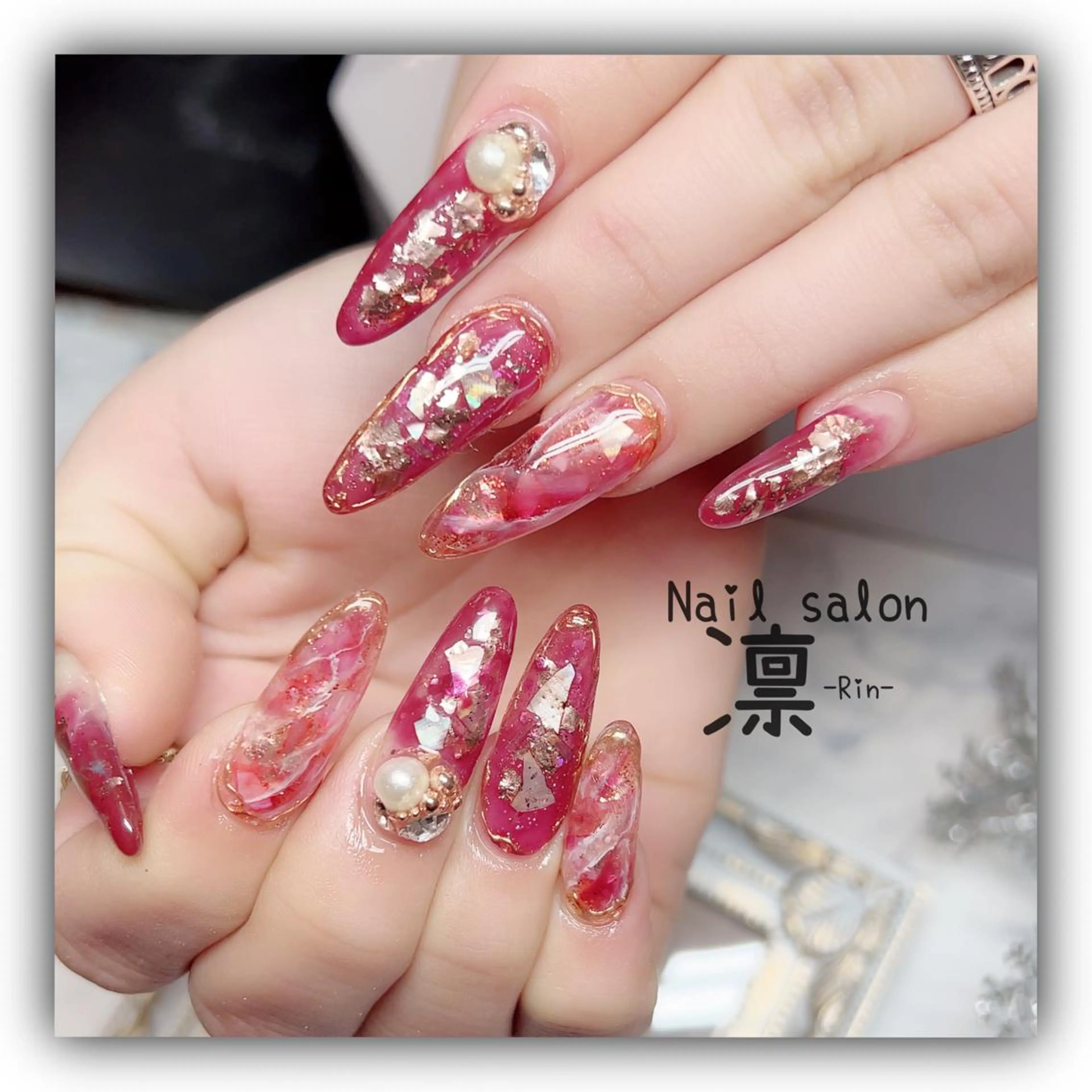 ネイル スカルプネイル private salon凛のネイルデザイン