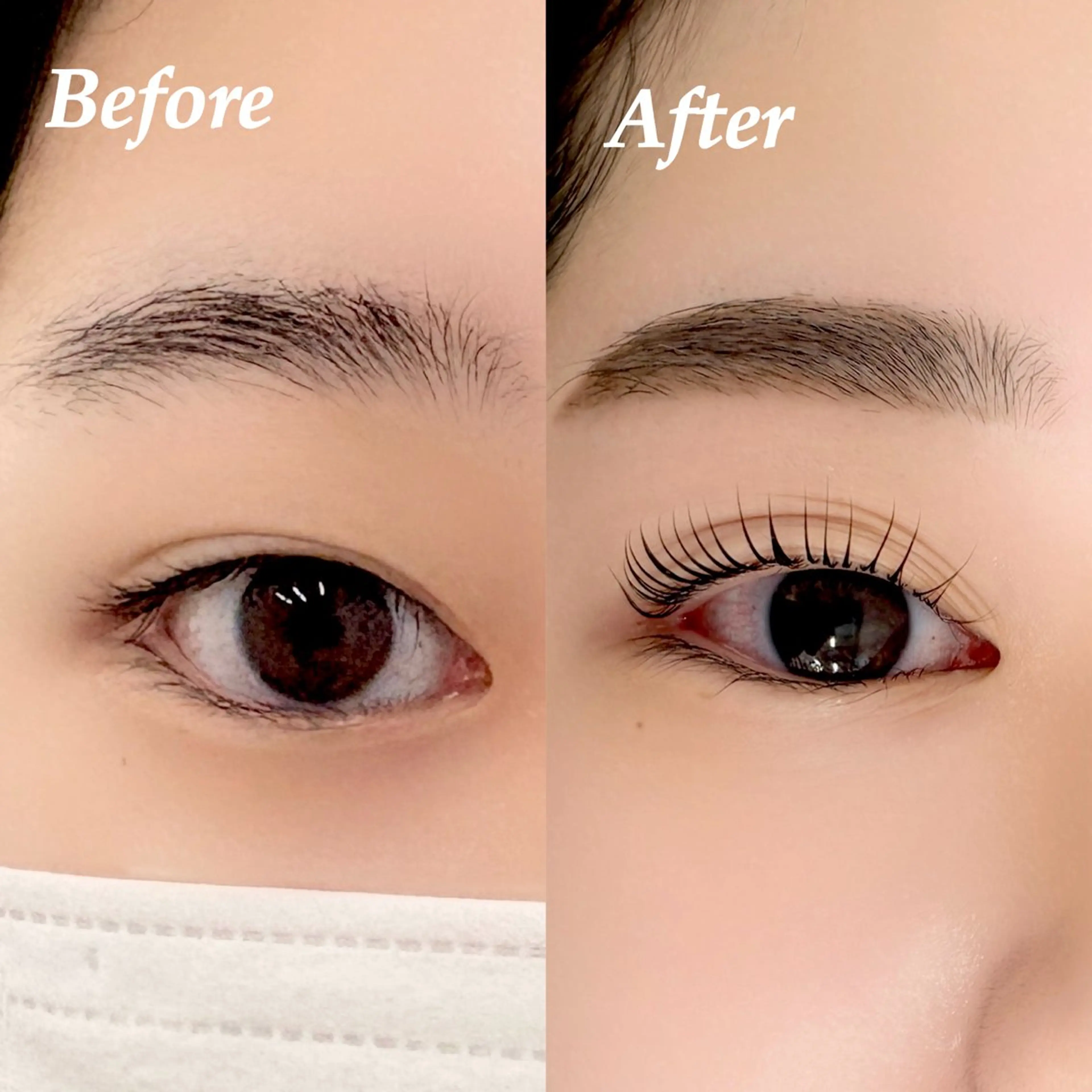 マツエク・マツパ 一重×まつ毛パーマ マツパ 山岸 まゆかのマツエク・マツパデザイン