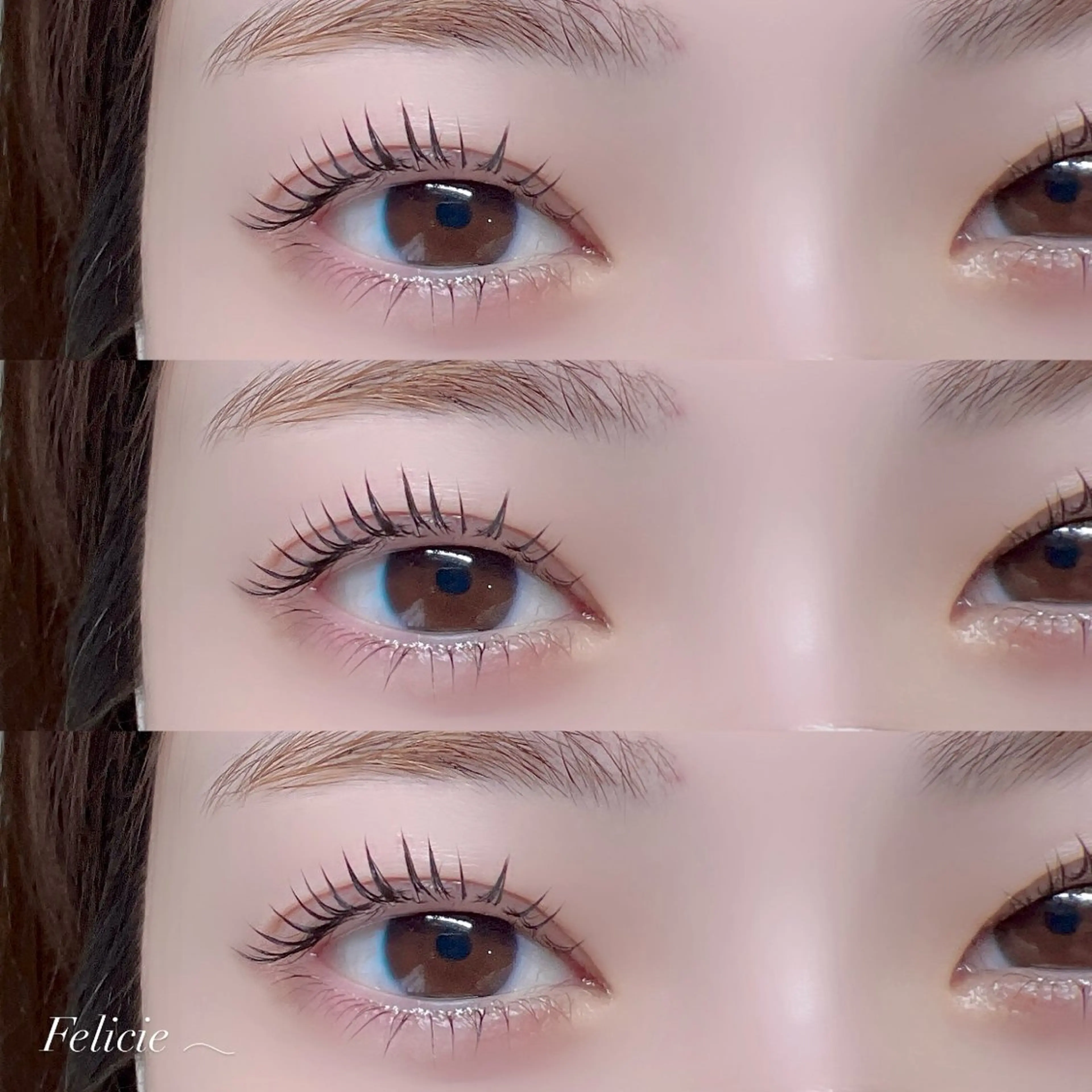 マツエク・マツパ マツパ Felicie＊ Sayakaのマツエク・マツパデザイン