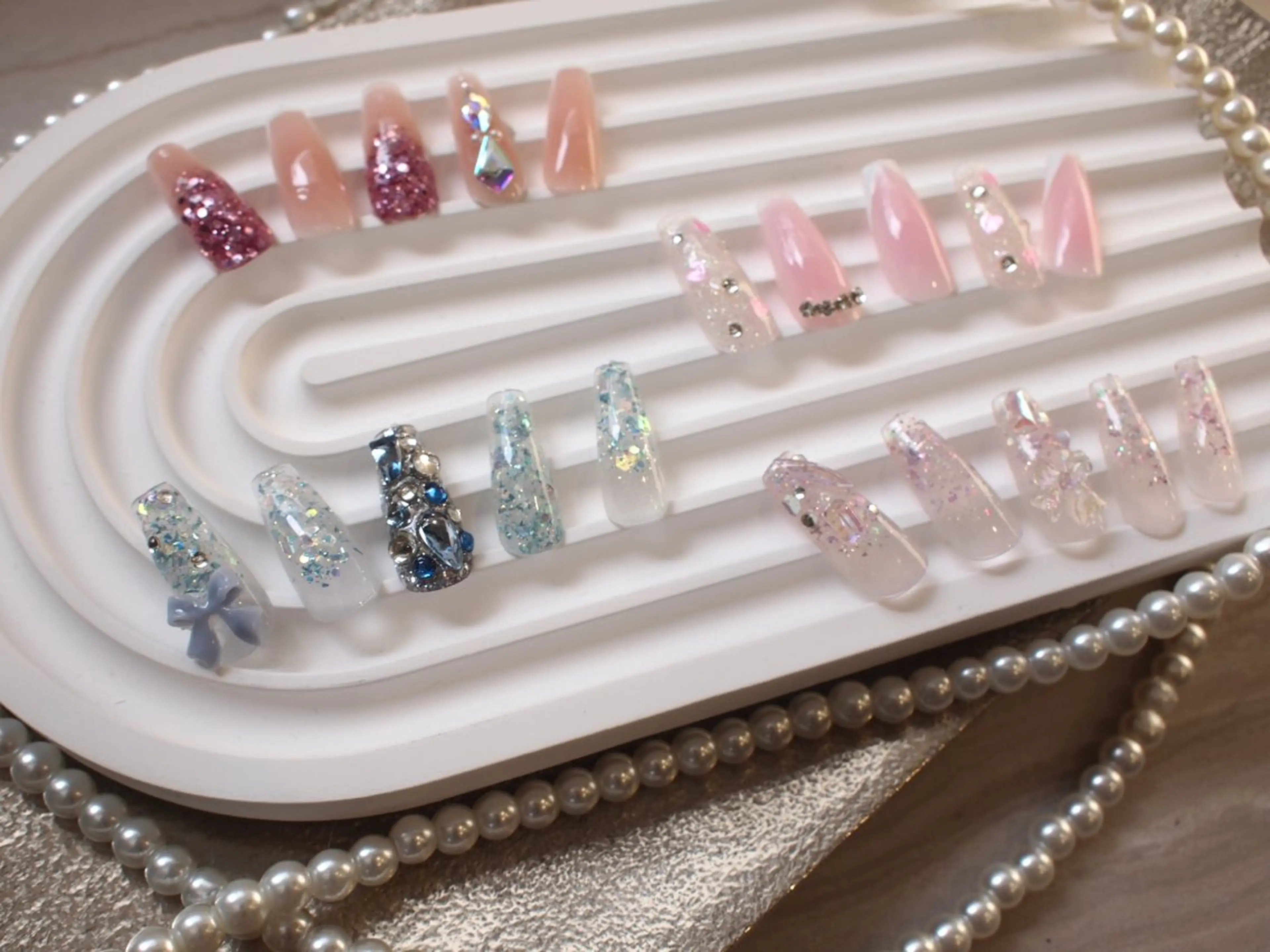 ネイル スカルプネイル 【ＯＲＧＡＮ】 nailのネイルデザイン