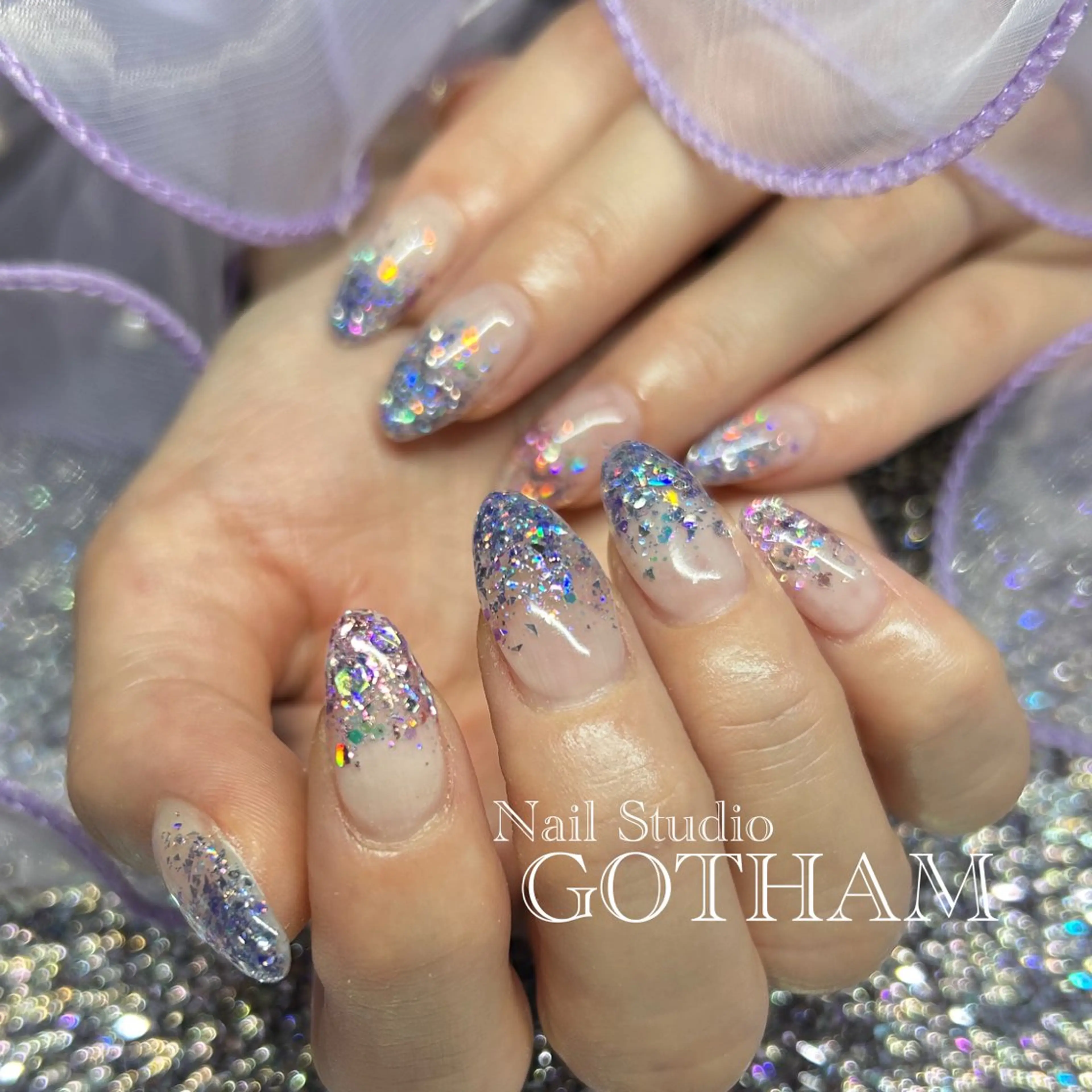 ネイル ハンドネイル 高円寺駅からすぐ🌈 ネイルGOTHAMのネイルデザイン