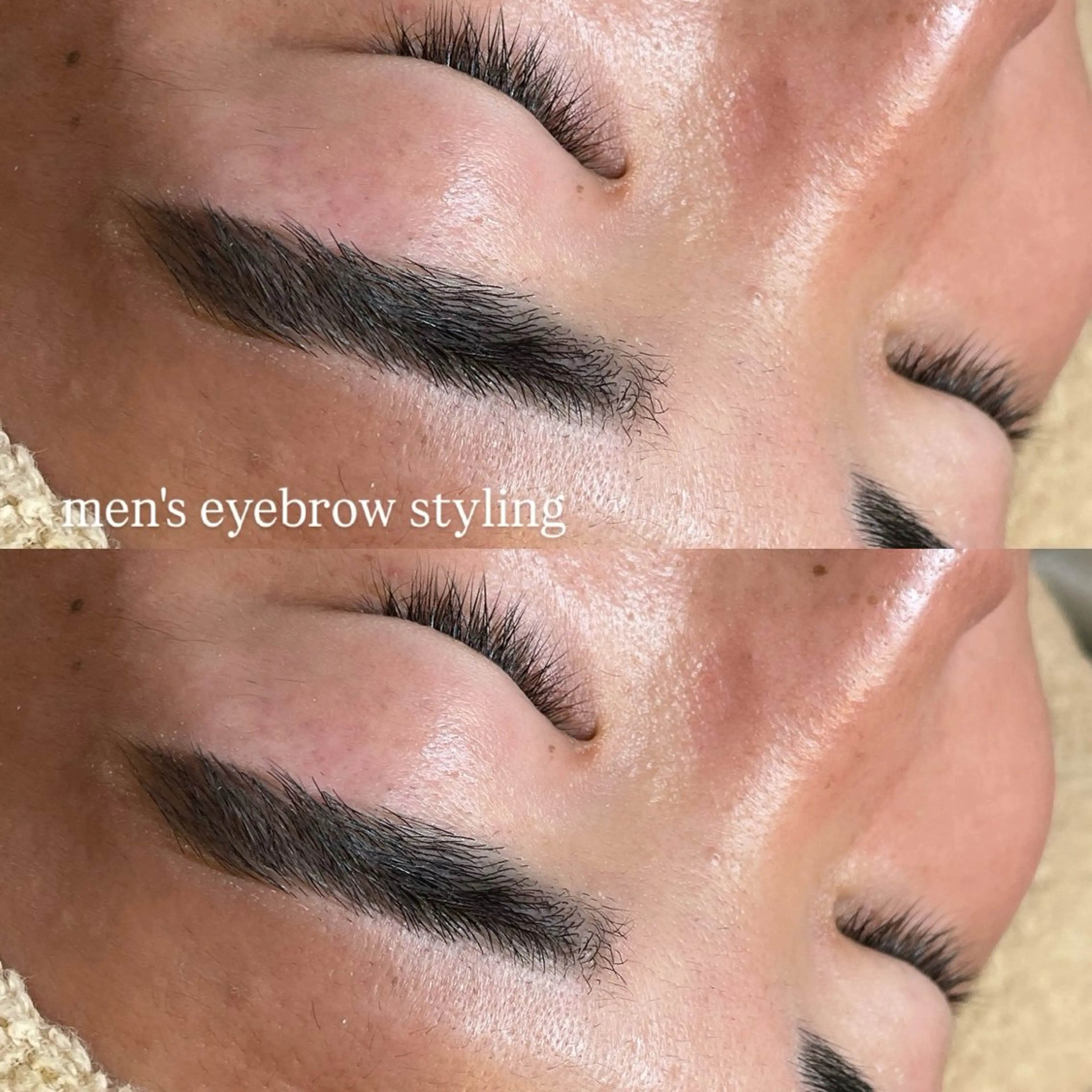 アイブロウ ワックス脱毛 眉カット Mell Yuuna ♡パリエク /束感のマツエク・マツパデザイン