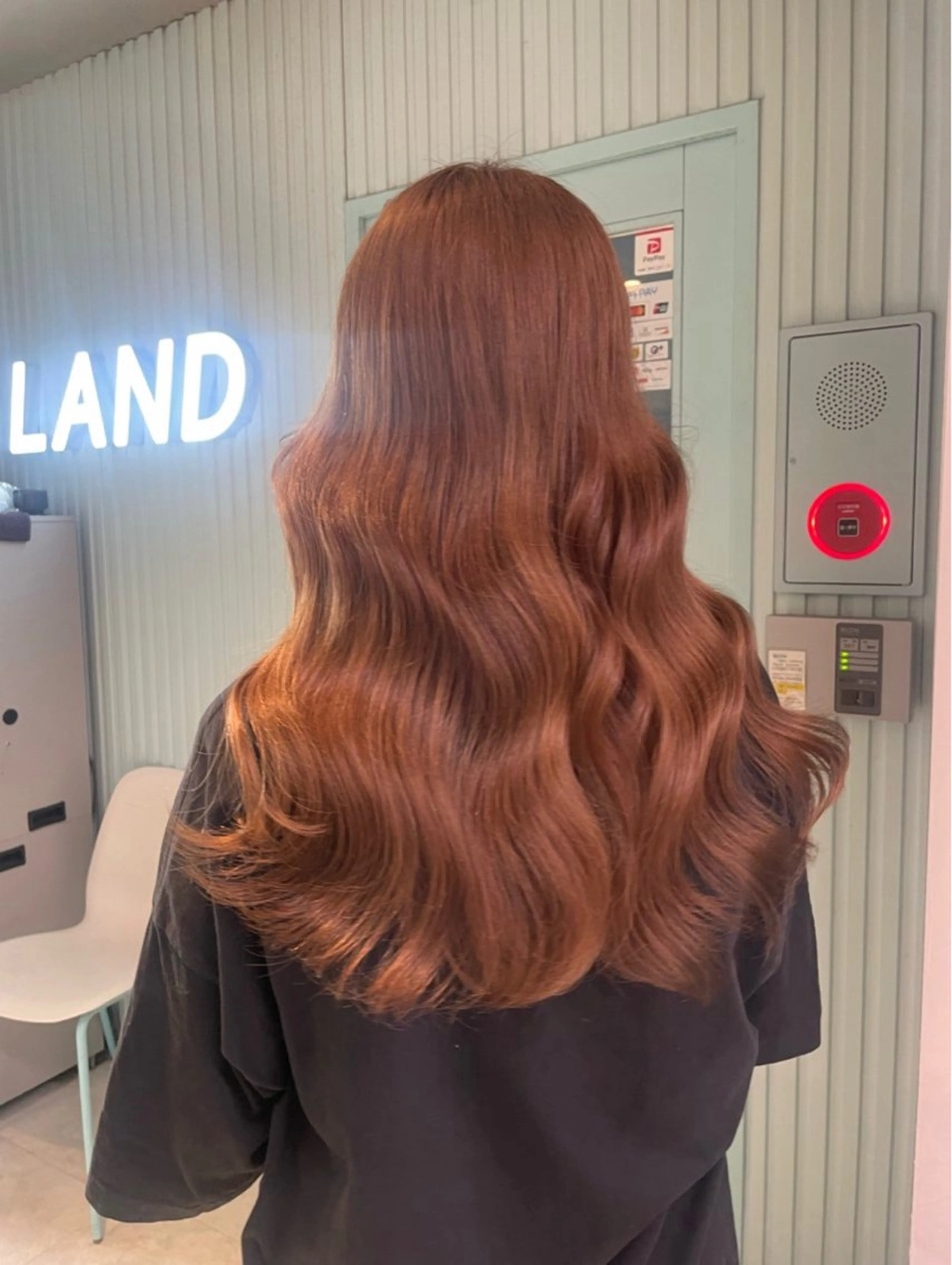 セミロング カラー カット ヘアカラー 【美髪矯正/絹髪】 🎀hinano🎀のヘアスタイル