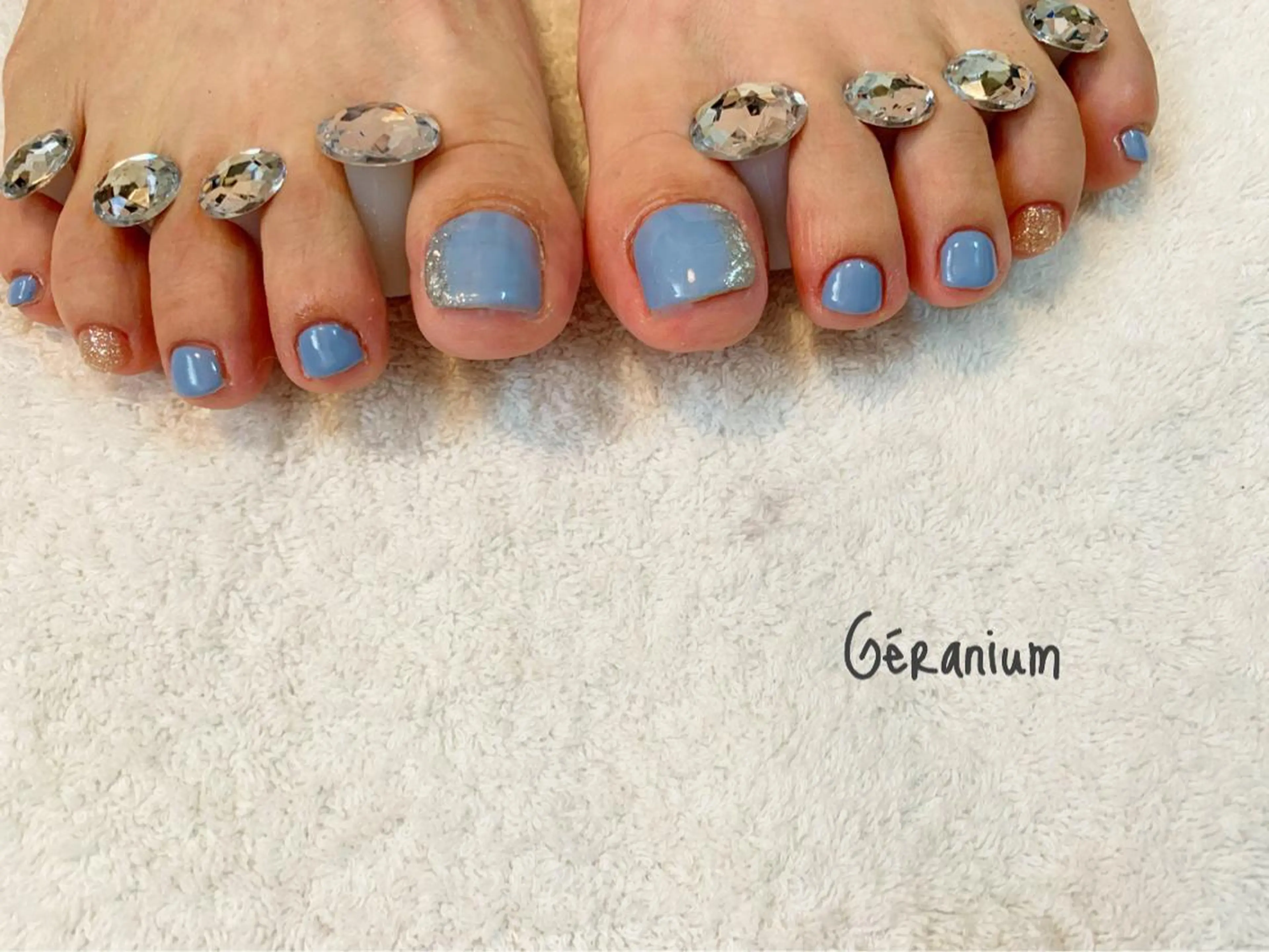 ネイル ハンドネイル フットネイル GéRanium Harukaのネイルデザイン