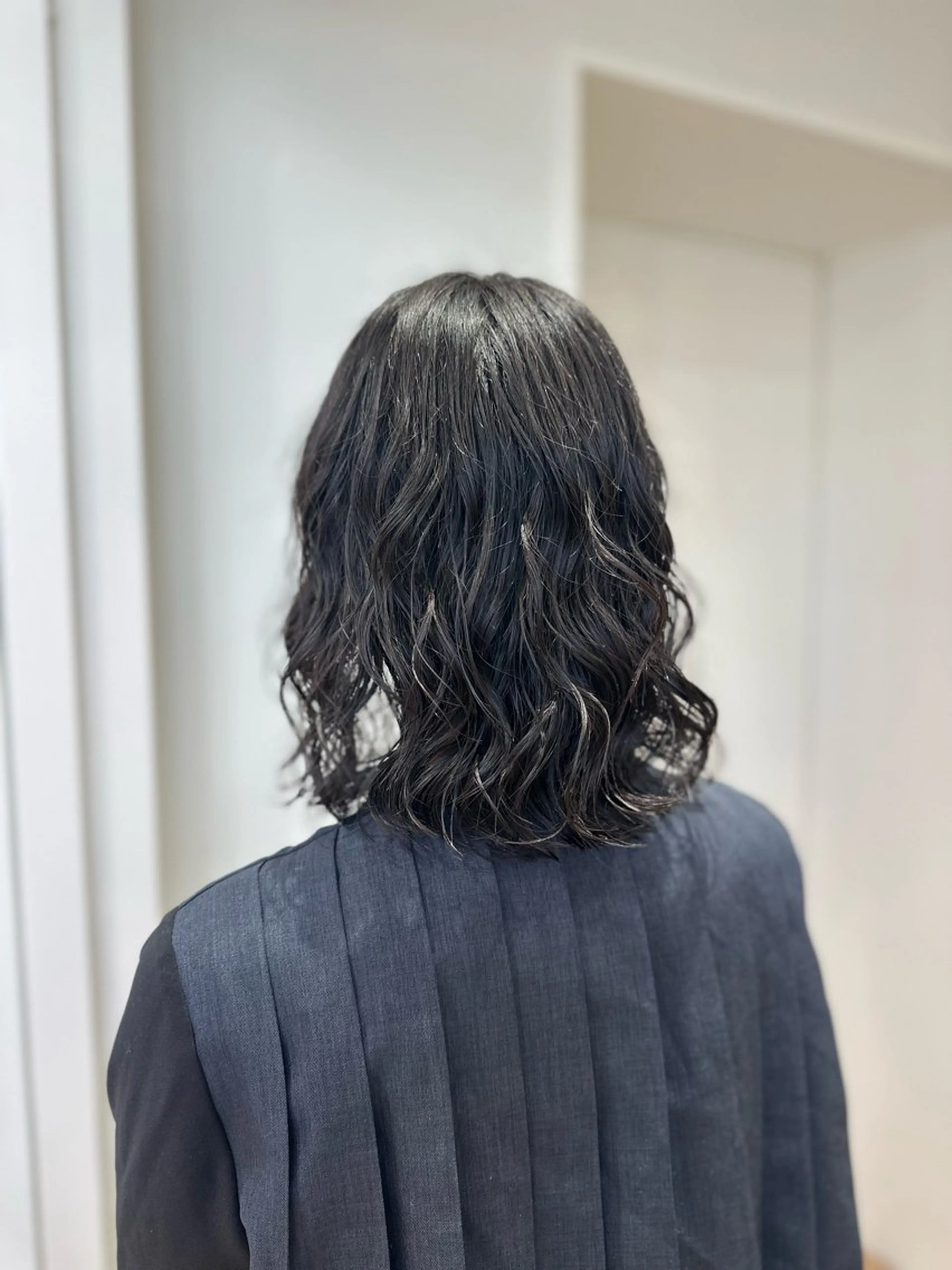 ミディアム パーマ ❤️パーマ美容師✂︎ 井口美緒のヘアスタイル