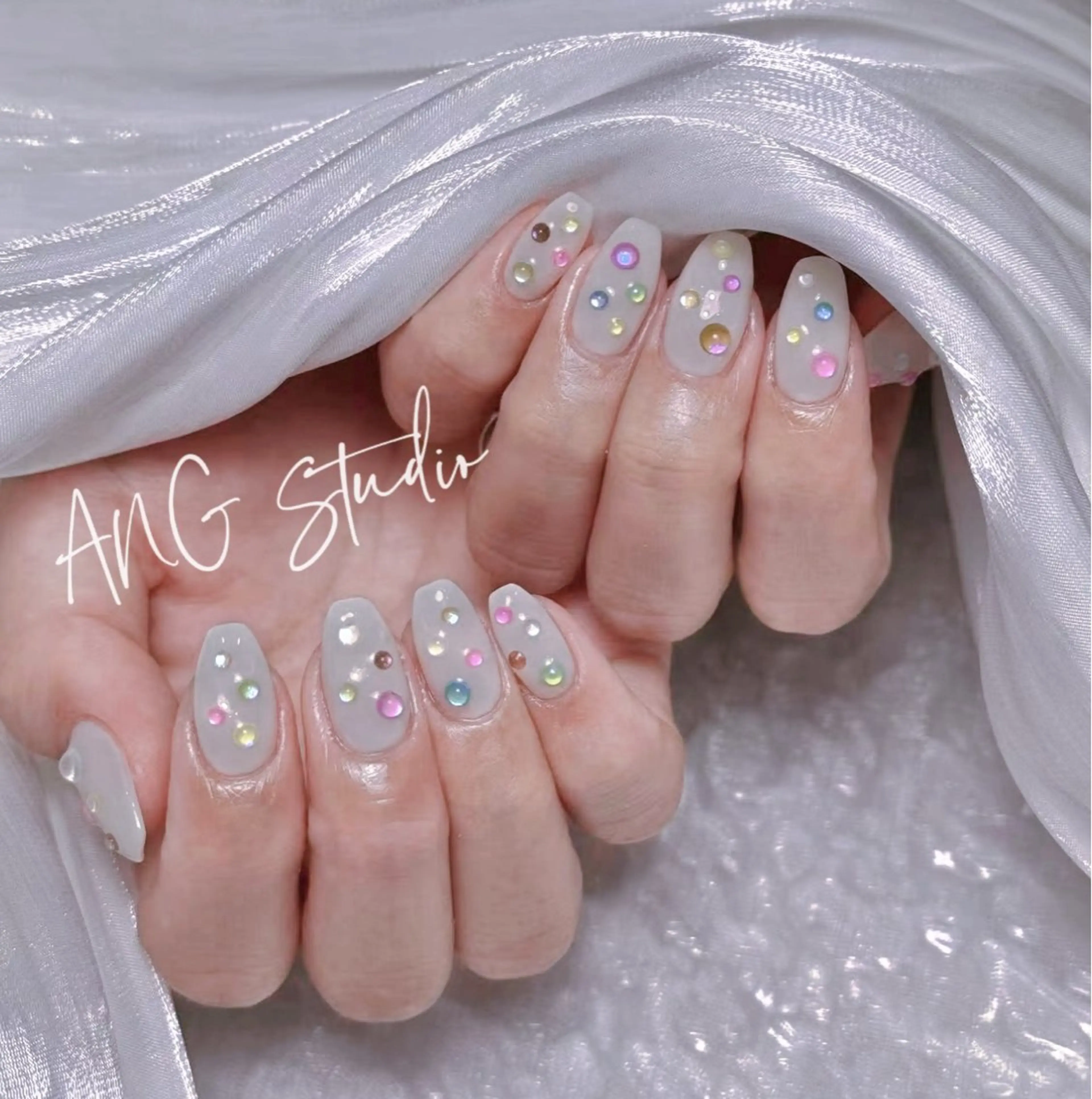 ネイル ハンドネイル ハンドケア ANG Studioのネイルデザイン