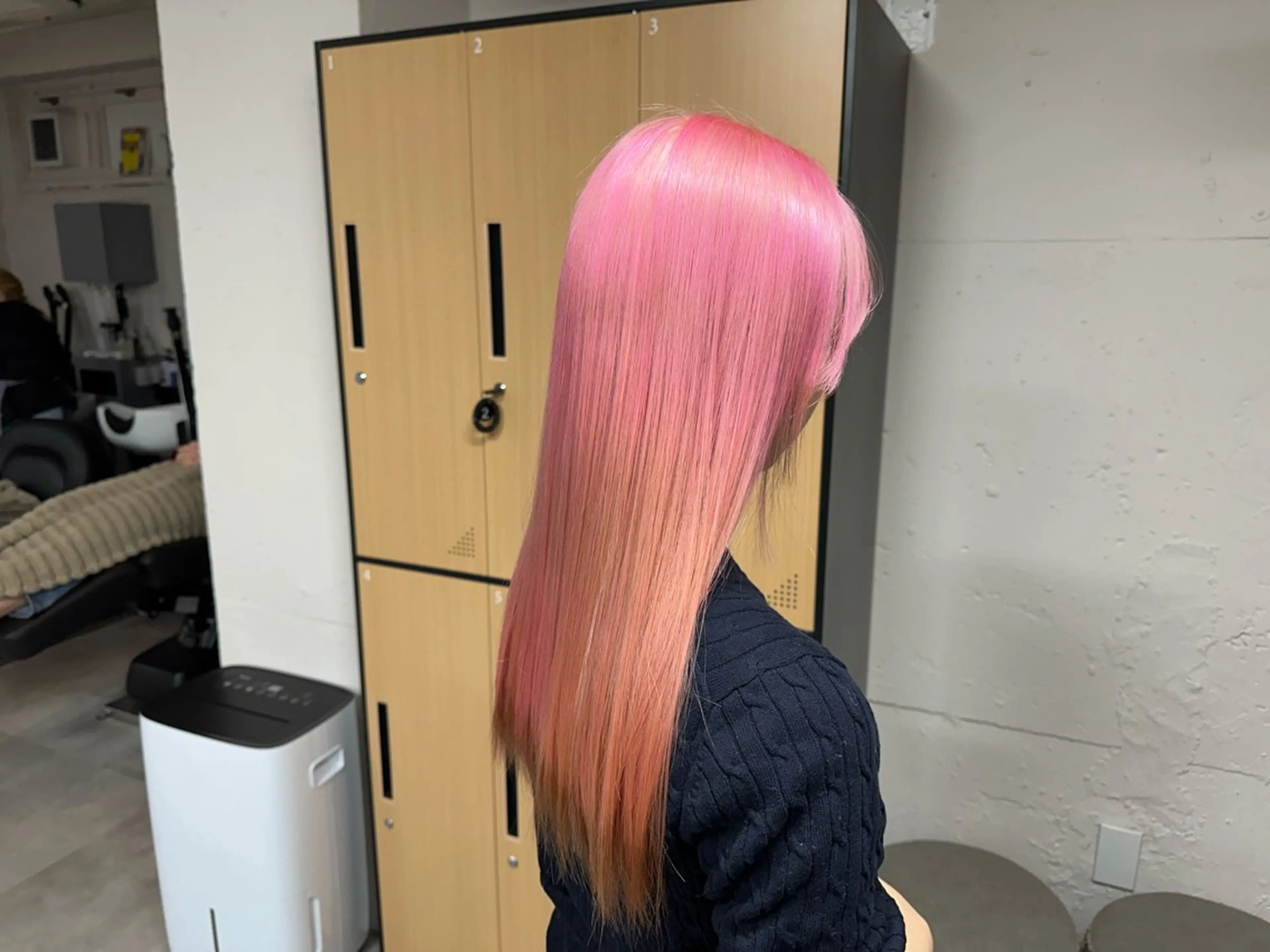 ロング ヘアカラー トリートメント ハイライト/ ブリーチ😈小倉😈のヘアスタイル