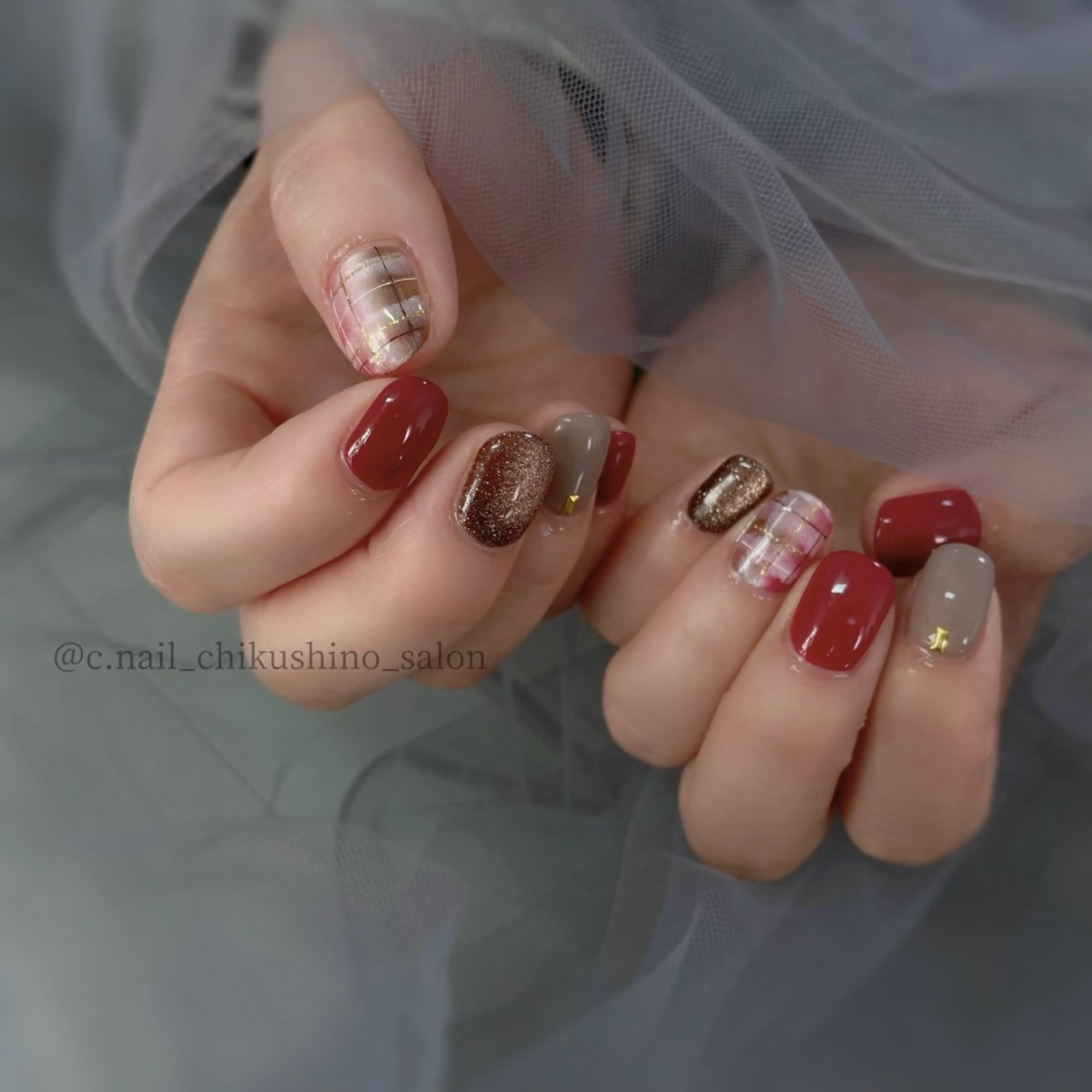 ネイル ハンドネイル C.Nail &Eye筑紫駅のネイルデザイン