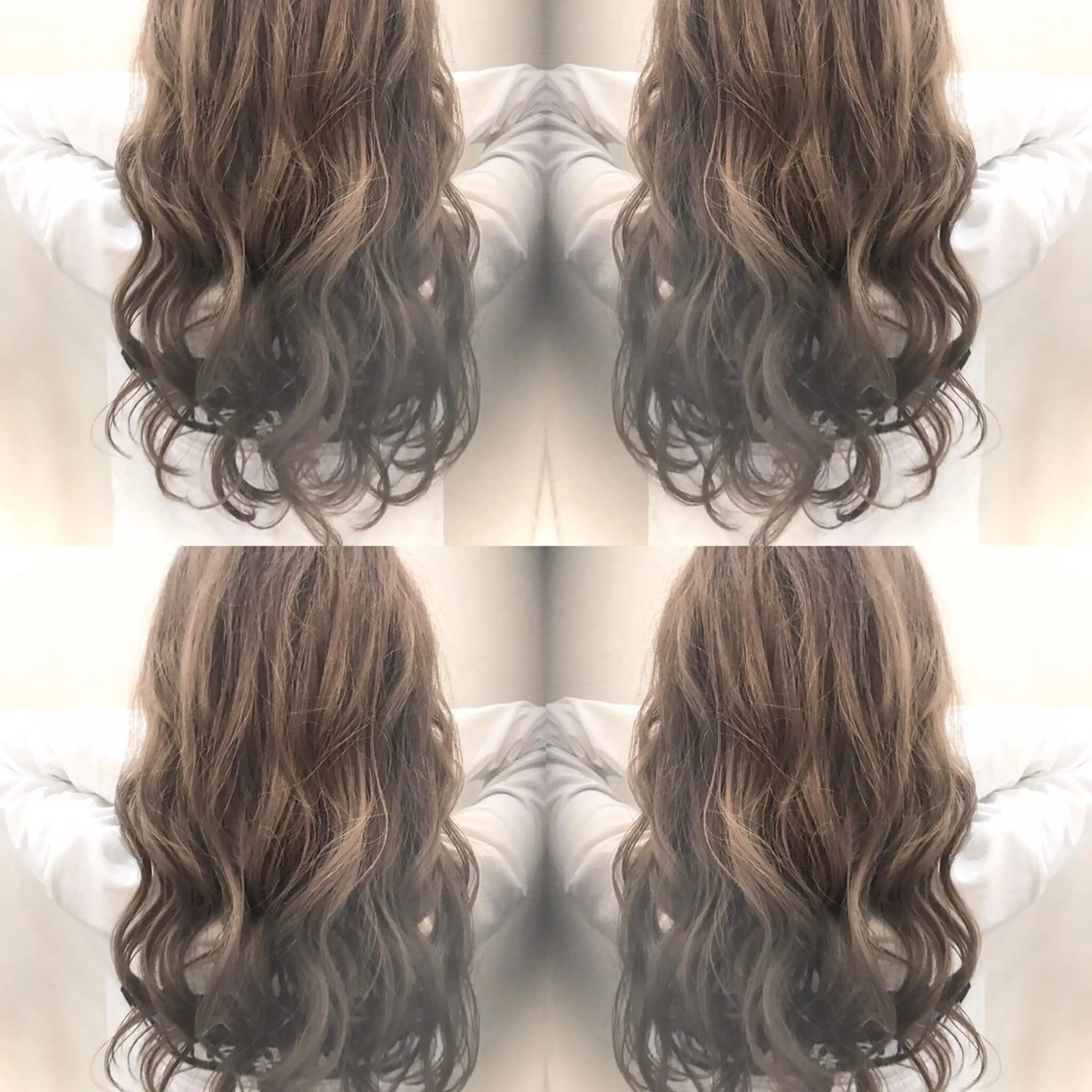 ロング カラー VERDA KENのヘアスタイル