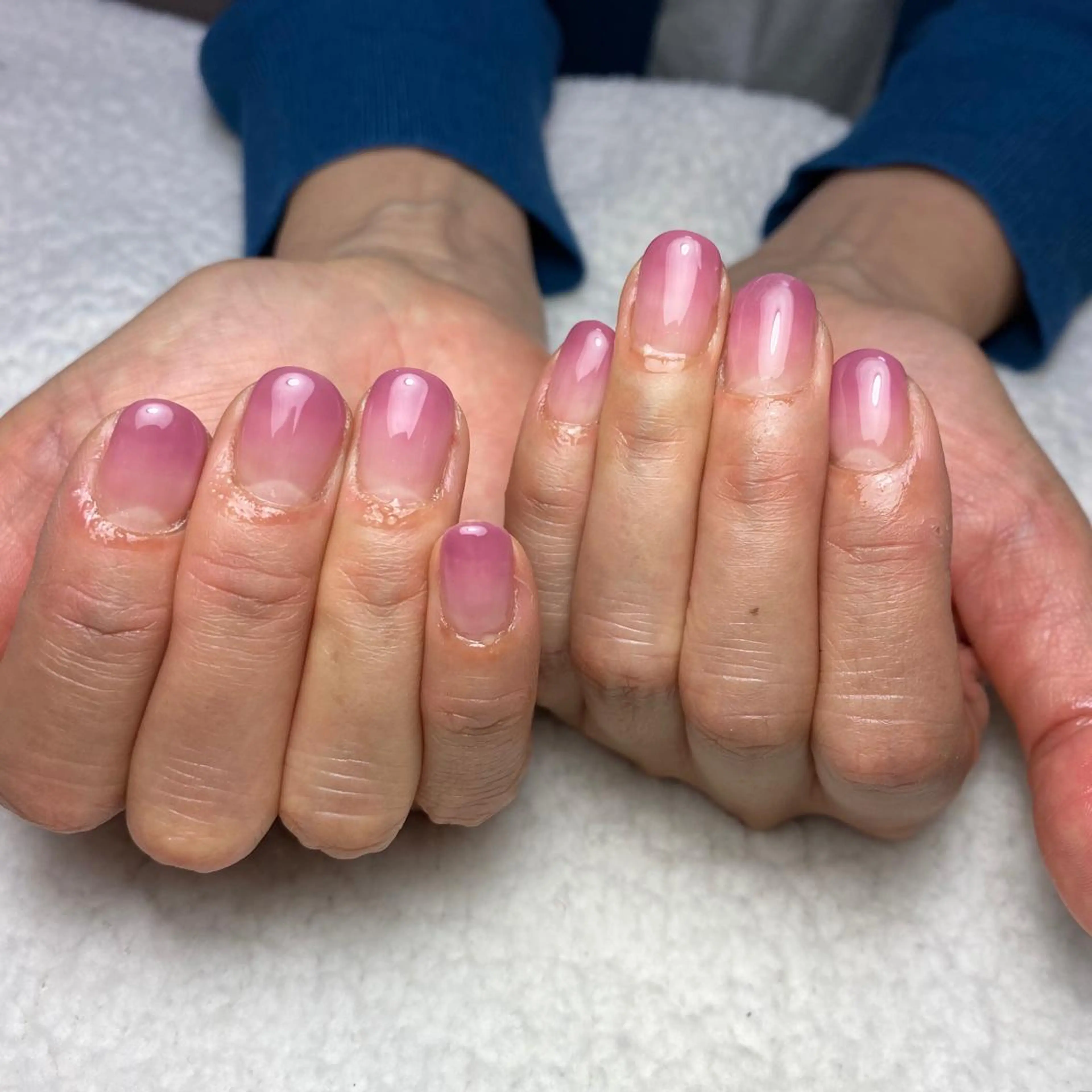 ネイル グラデーション ピンク ハンドネイル COCO +のエステ・リラクイメージ