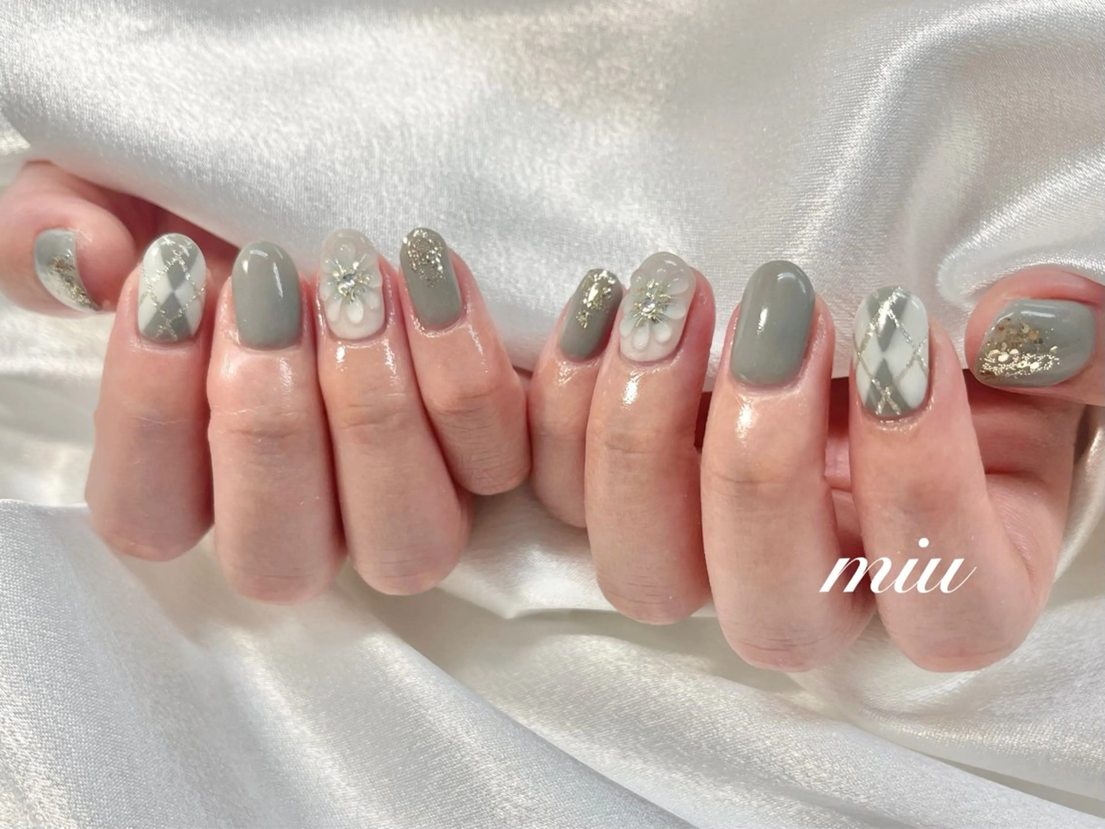 ネイル ハンドネイル miu nail 🐾mihoのネイルデザイン