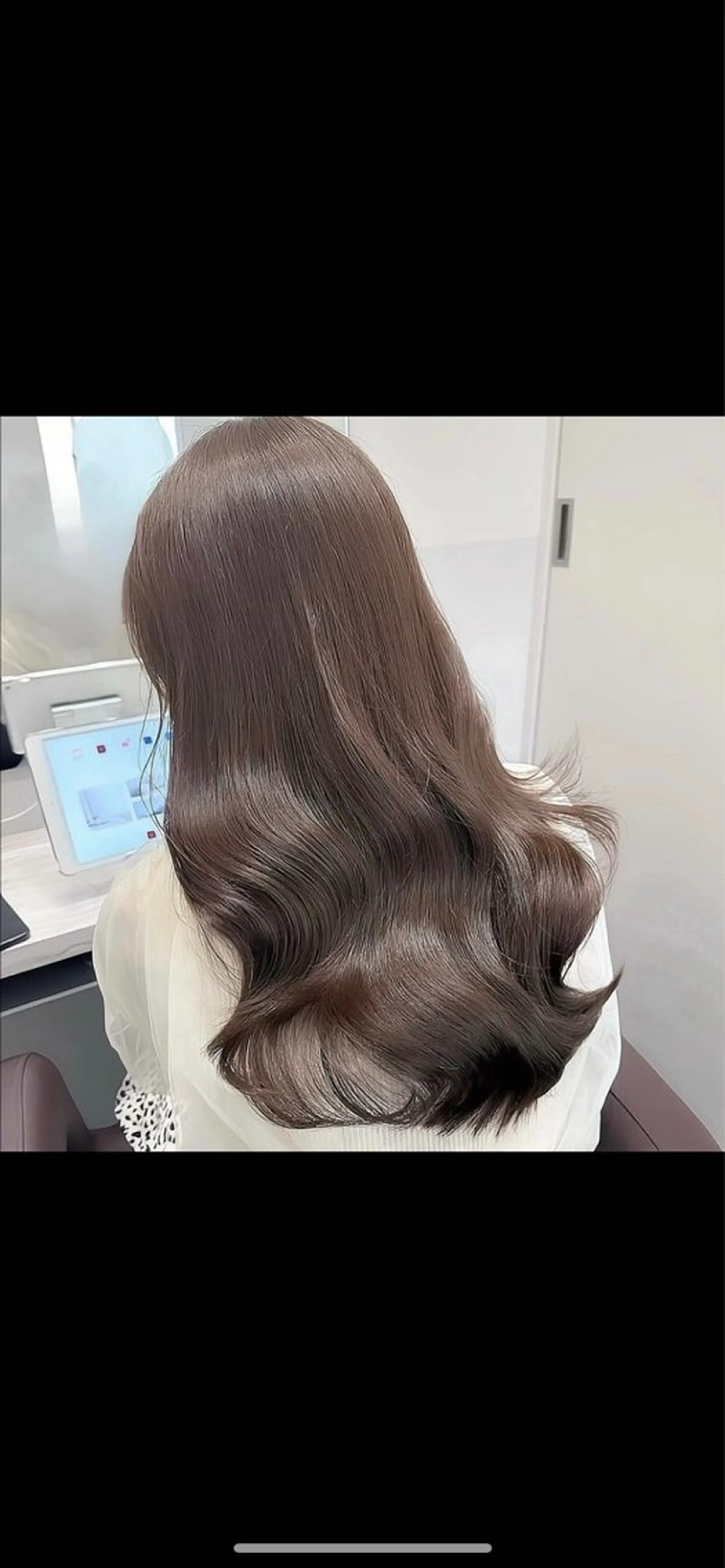 ロング ヘアカラー トリートメント ダブルカラー髪質改善 /Annaのヘアスタイル