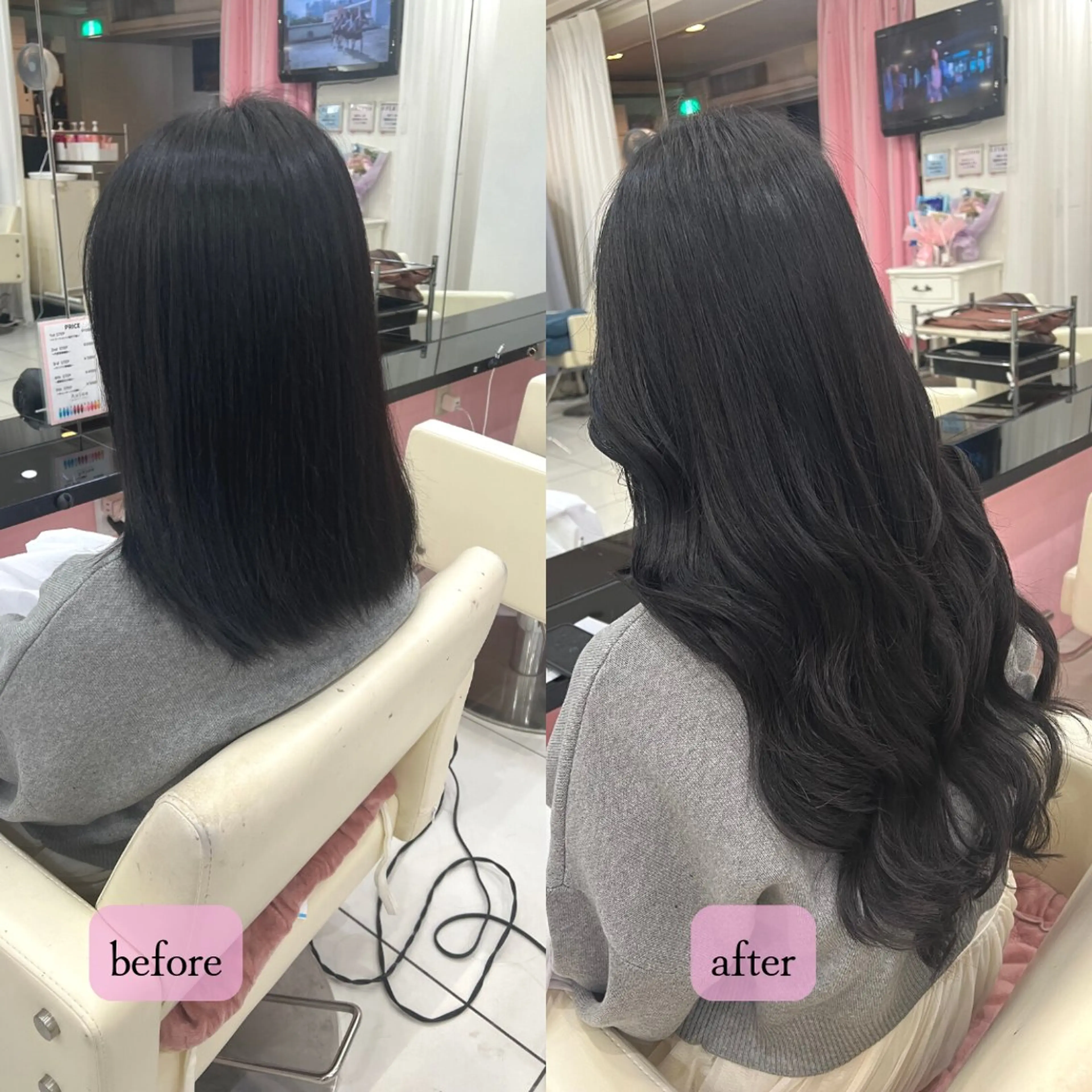 ロング ヘアアレンジ エクステ エクステ season エクステ/ヘアカラーのヘアスタイル