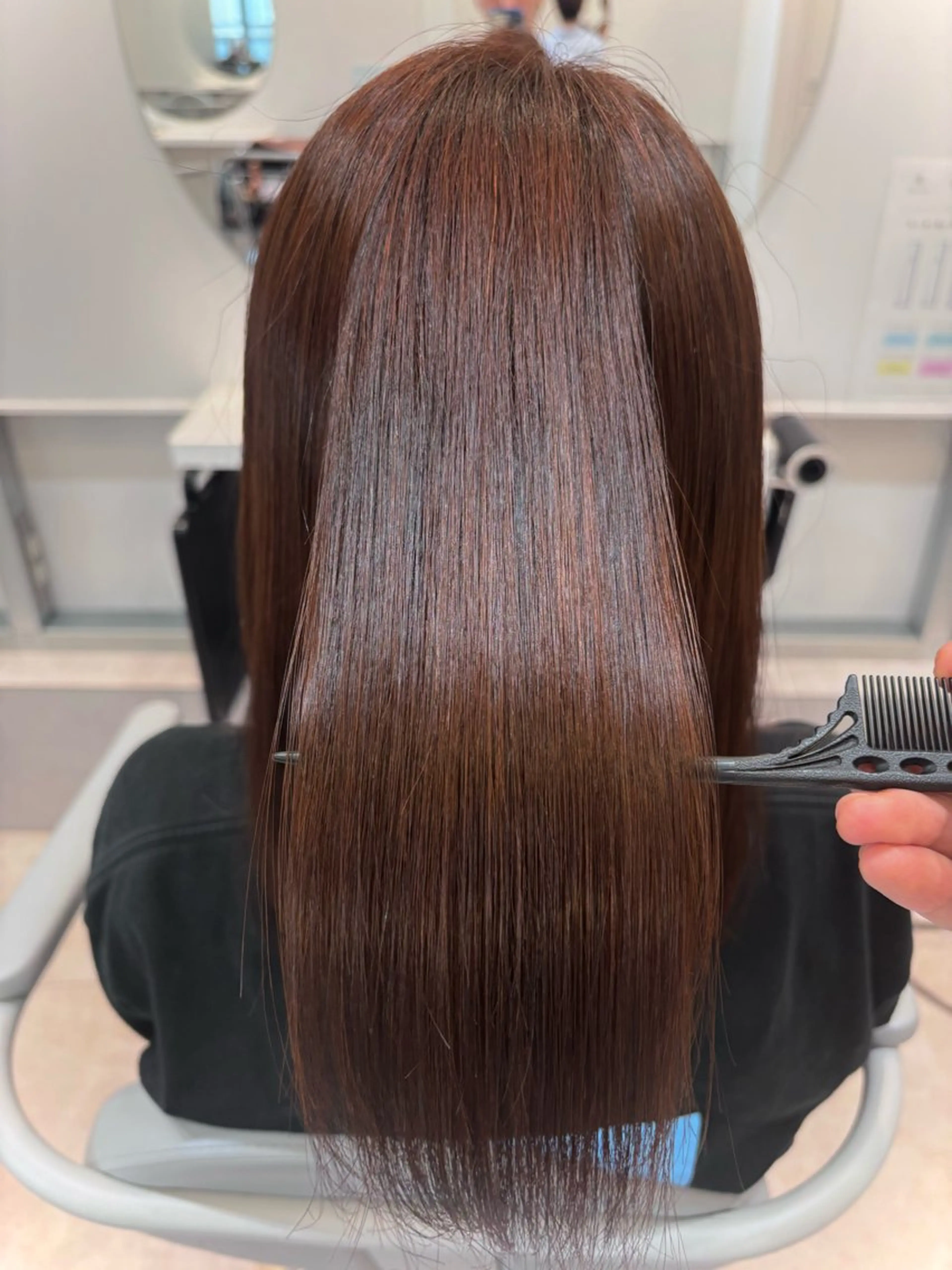 ミディアム 髪質改善 渋谷 とまとのヘアスタイル