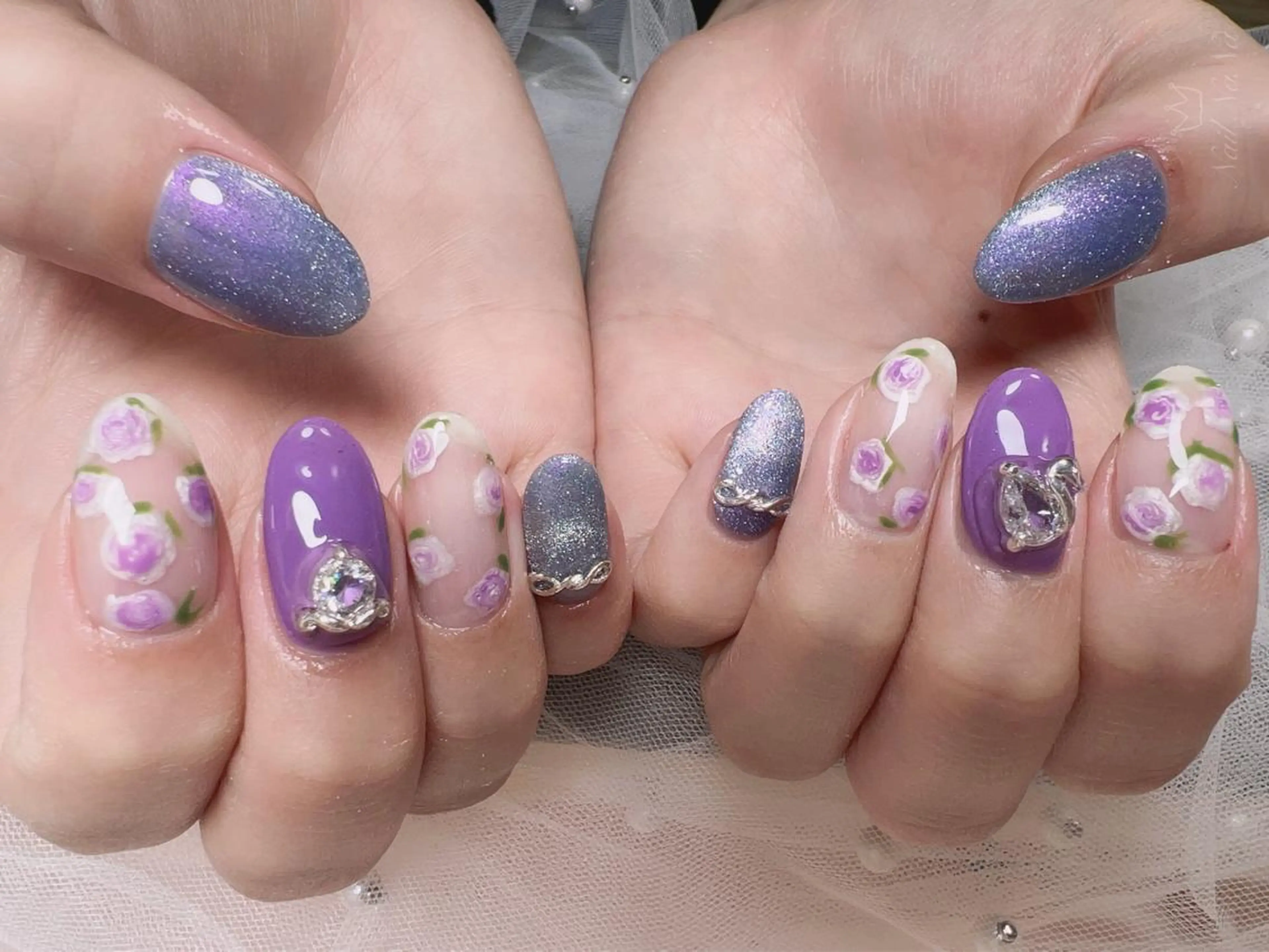 ショート カラー ネイル ハンドネイル Nail NaNaのネイルデザイン