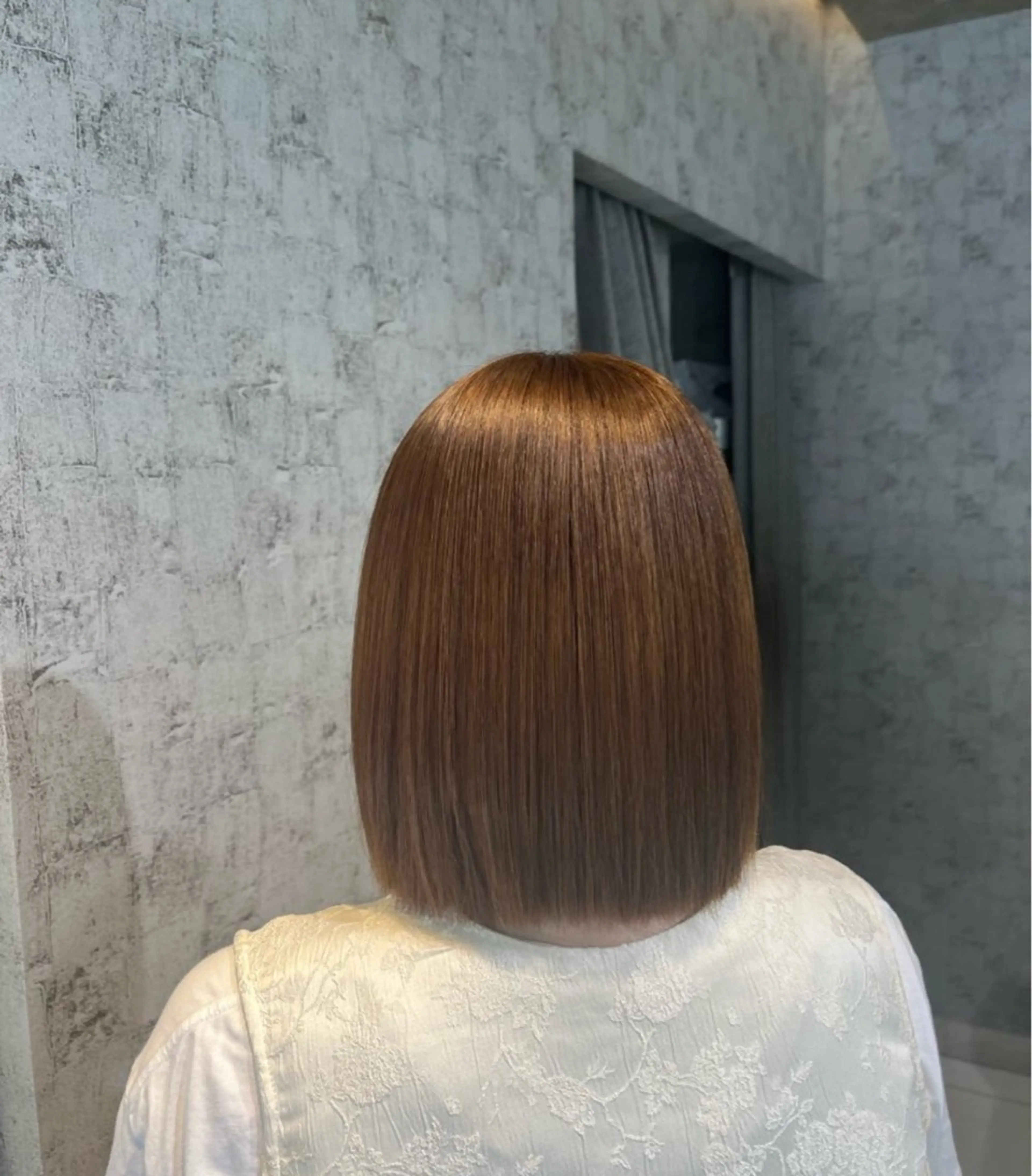 ミディアム カラー ヘアカラー ✨髪質改善カラー✨ ななみのヘアスタイル