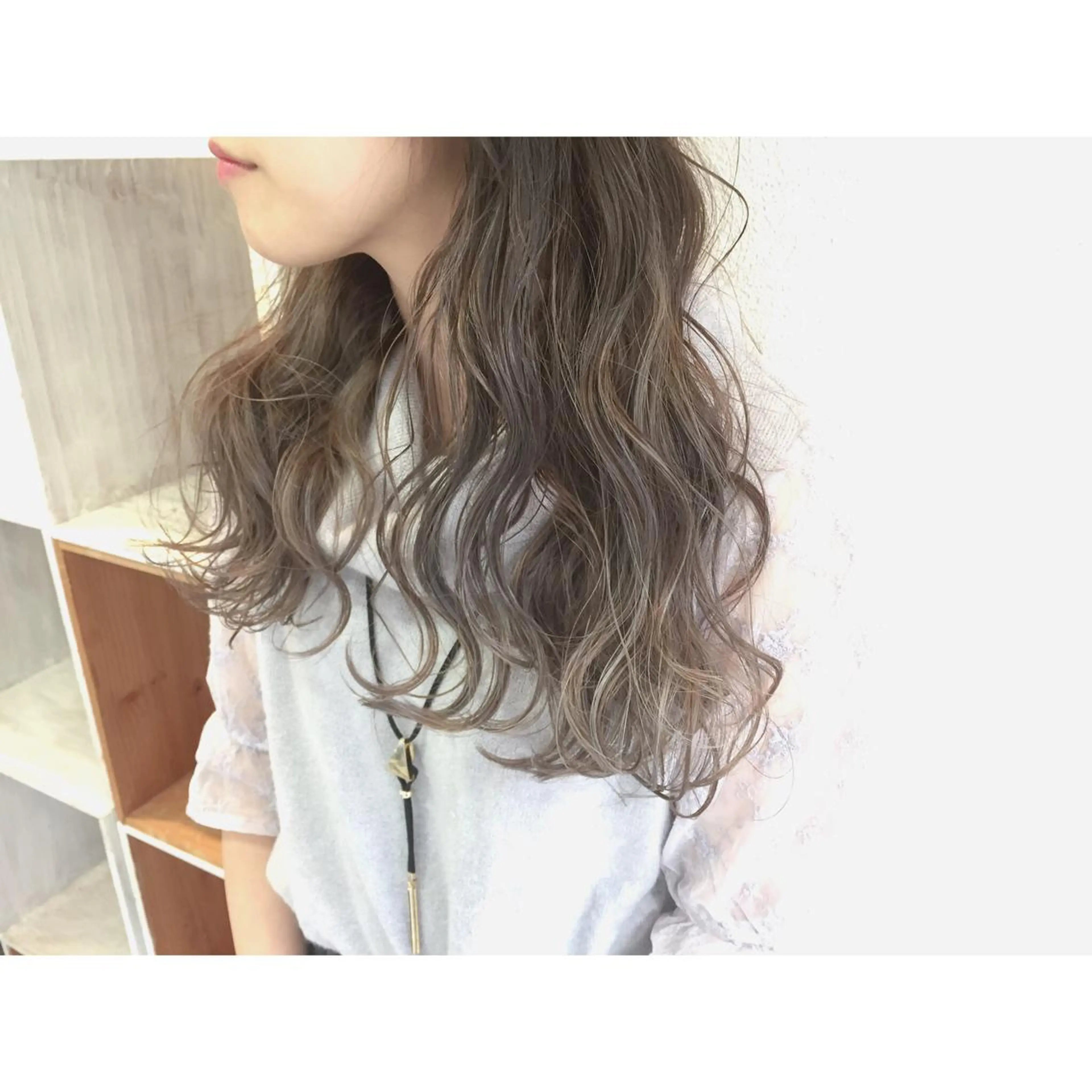 ロング カラー カット ヘアカラー トリートメント 心斎橋 美髪職人 近江のヘアスタイル