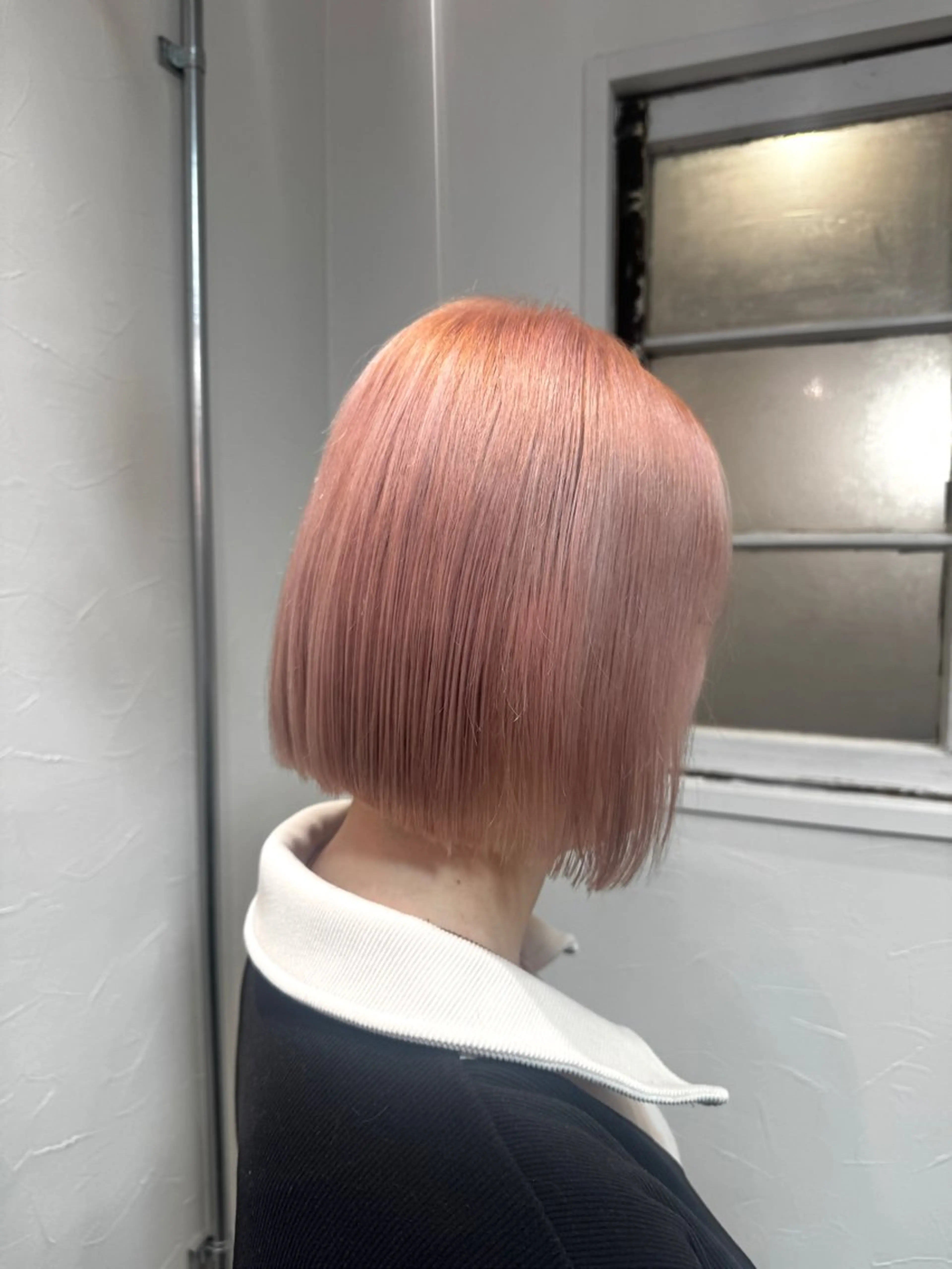 ミディアム カラー カット ヘアカラー トリートメント 矢場町/ダブルカラー /レイヤー/アリサのヘアスタイル