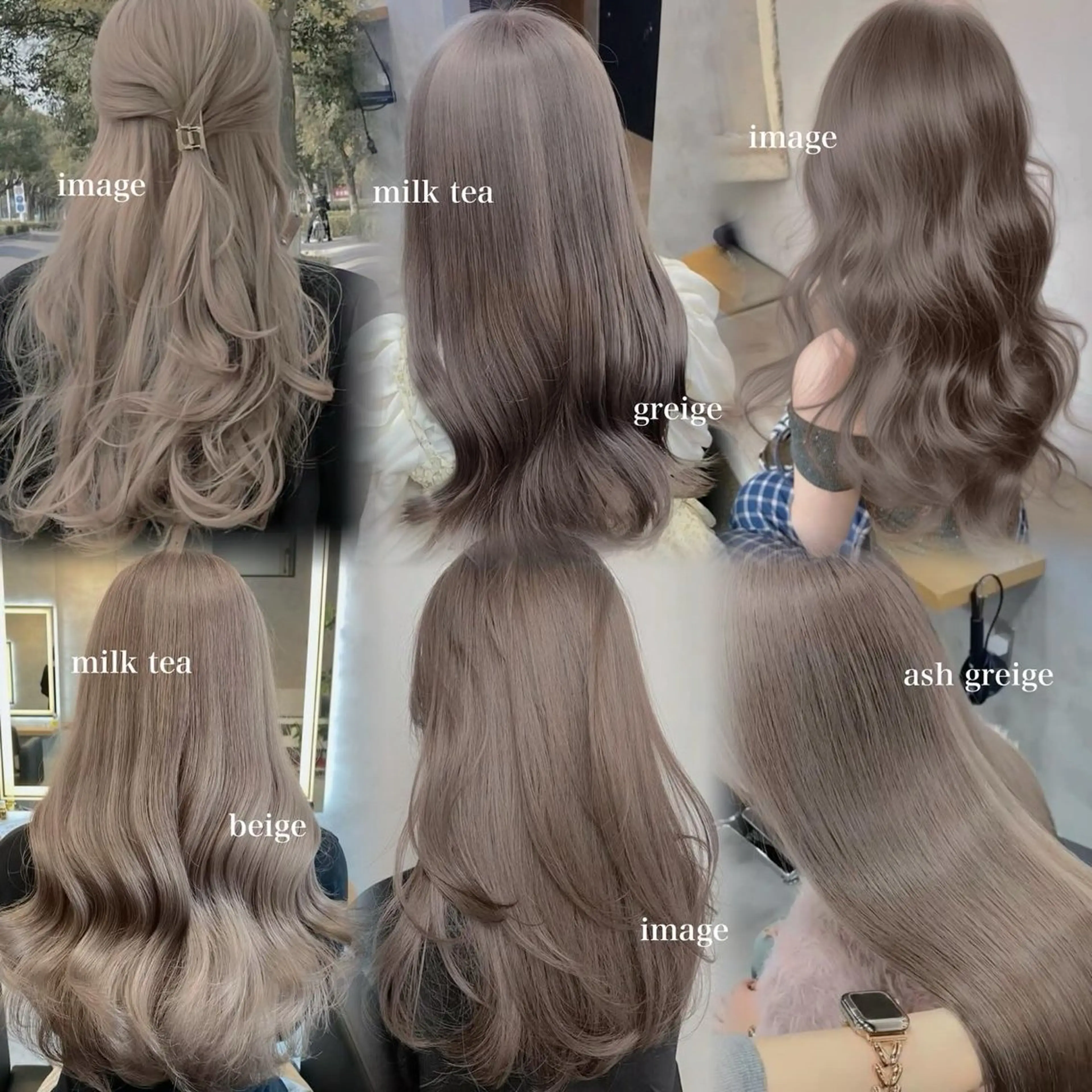 ロング カラー ブリーチ ヘアカラー トリートメント ヘッドスパ ヘアセット 淡色/ワンホンヘア 🤍MINORIのヘアスタイル