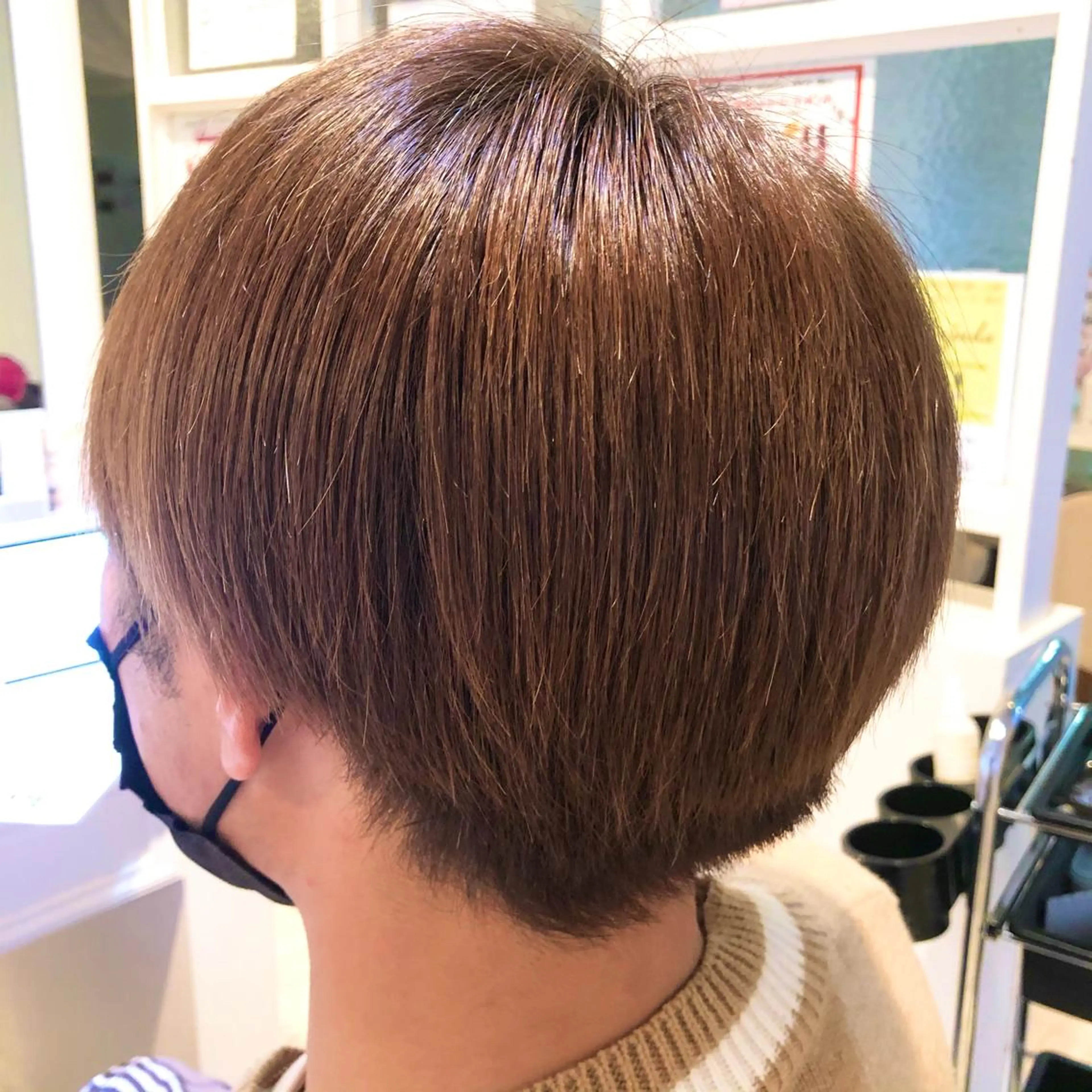 カラー メンズ 髪質改善&ストレート ✂︎鈴木青樹のヘアスタイル