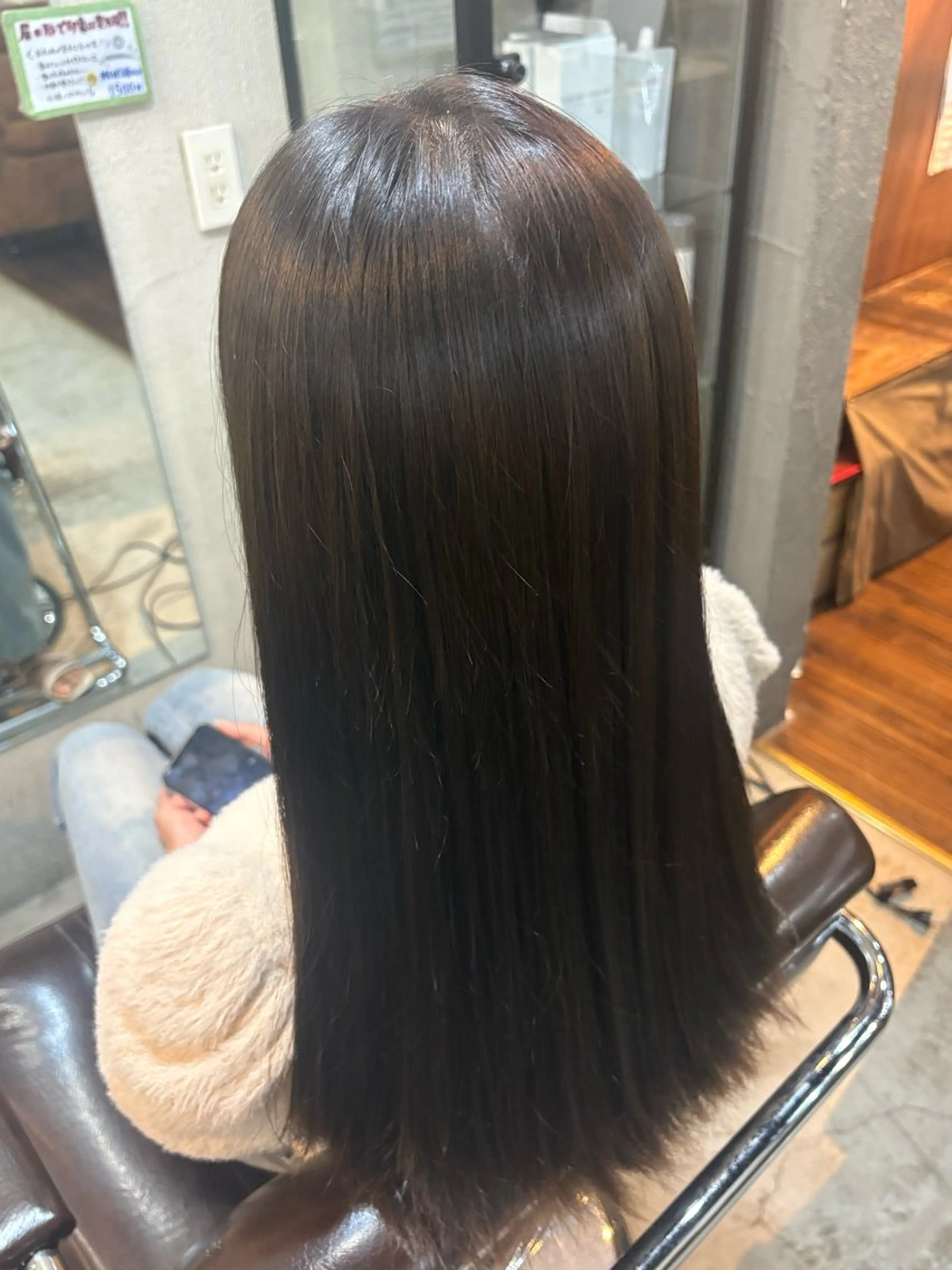 カラー ブラウンカラー ダークブラウン ヘアカラー BULL松戸⭐️ 渡邉 春佳のヘアスタイル