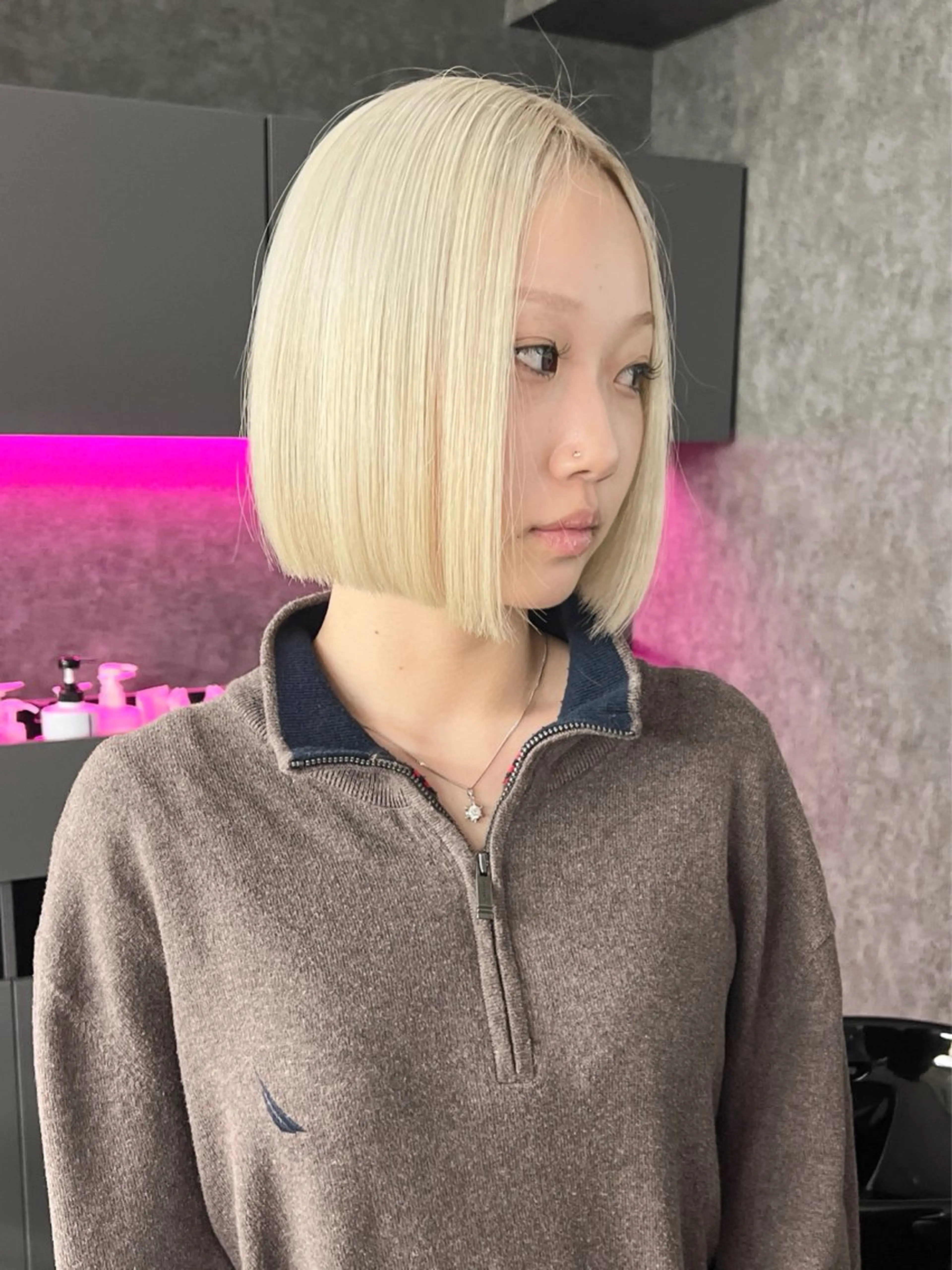 ショート カット ヘアカラー YU TOのヘアスタイル