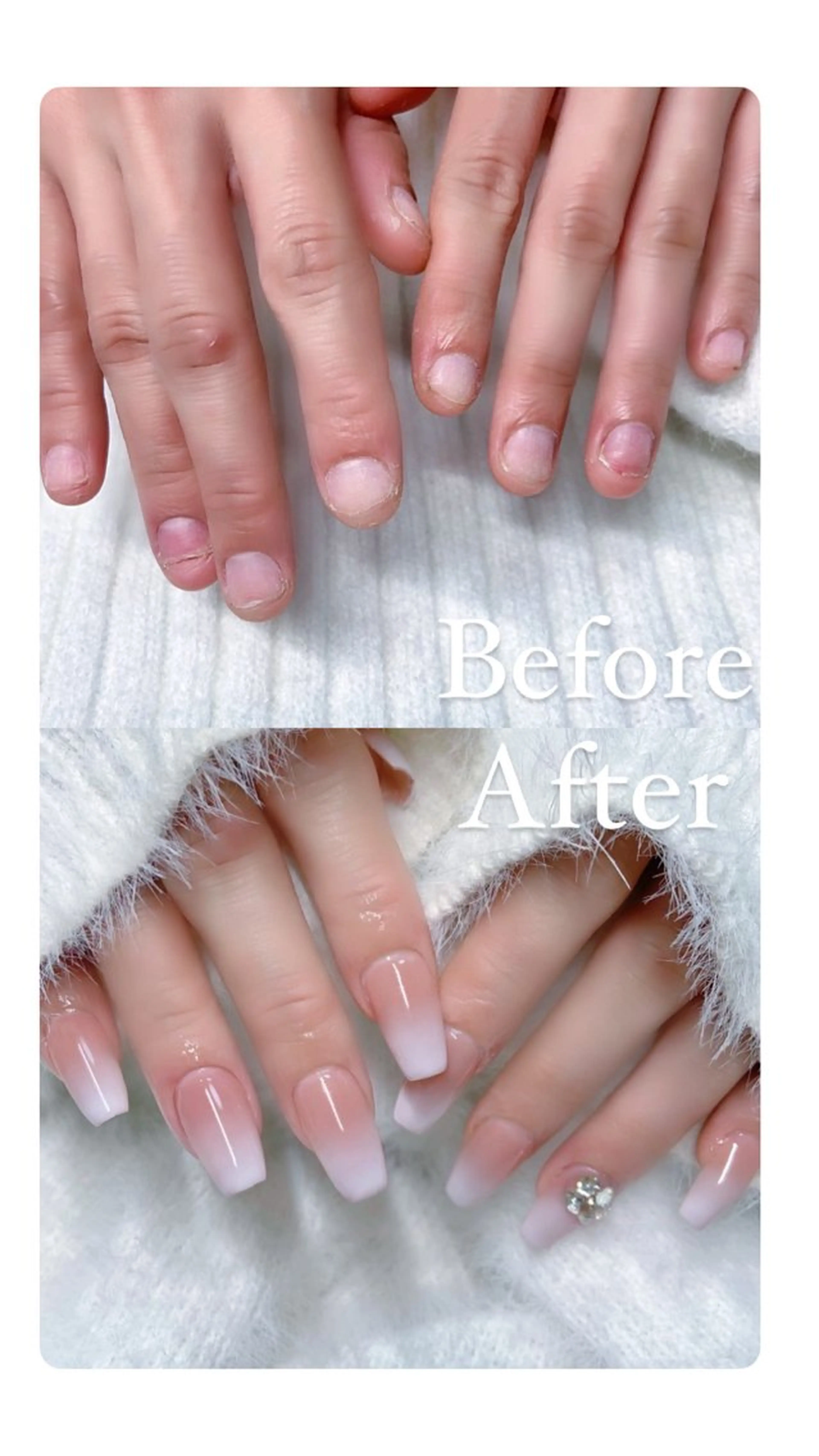 ネイル グラデーション ＼近畿大学／近く🦢 Swanのネイルデザイン