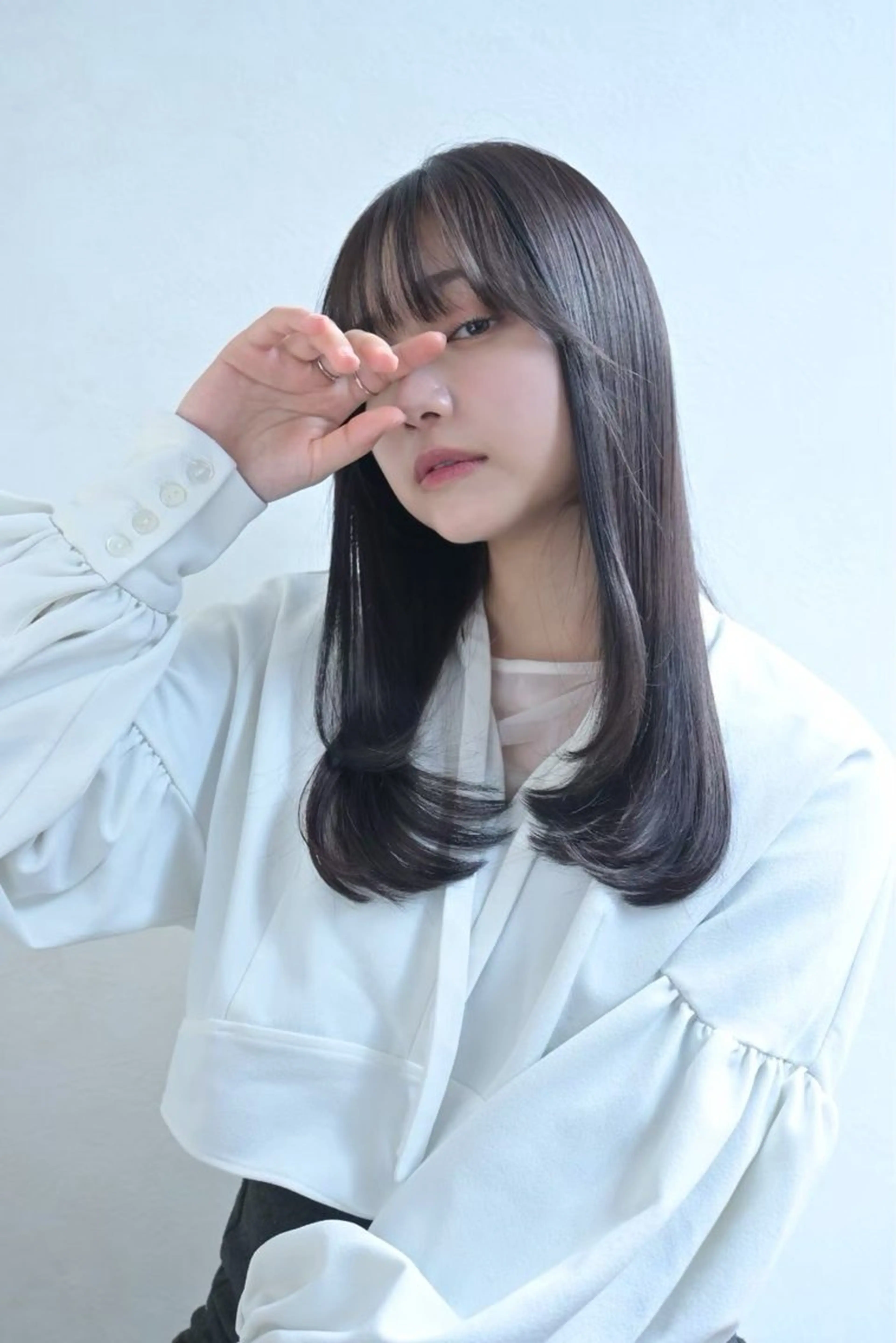 ロング inity　杉本 美羽のヘアスタイル