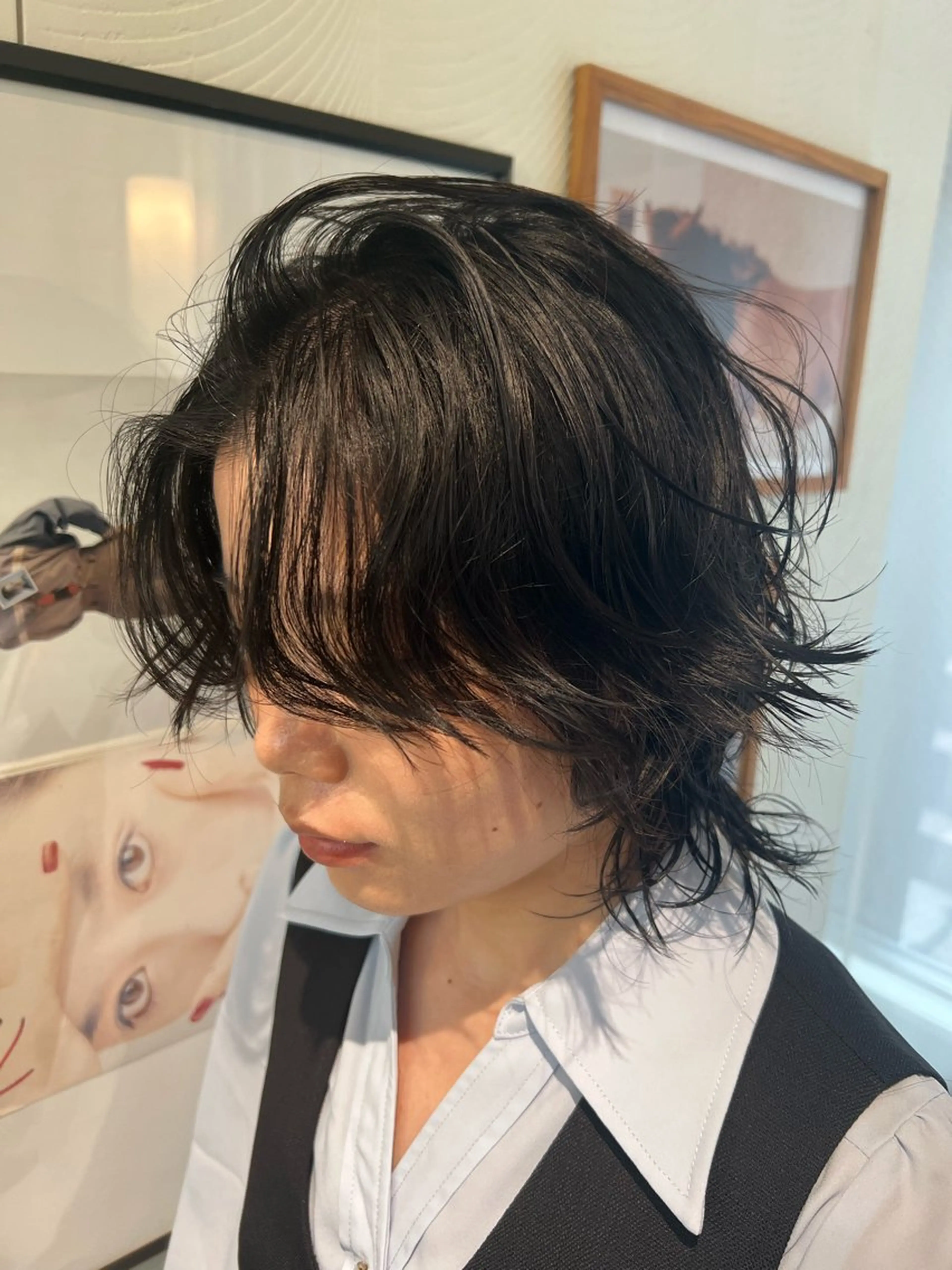 ショート パーマ カット パーマ トリートメント 圧倒的デザイン力 店長🎨RENAのヘアスタイル