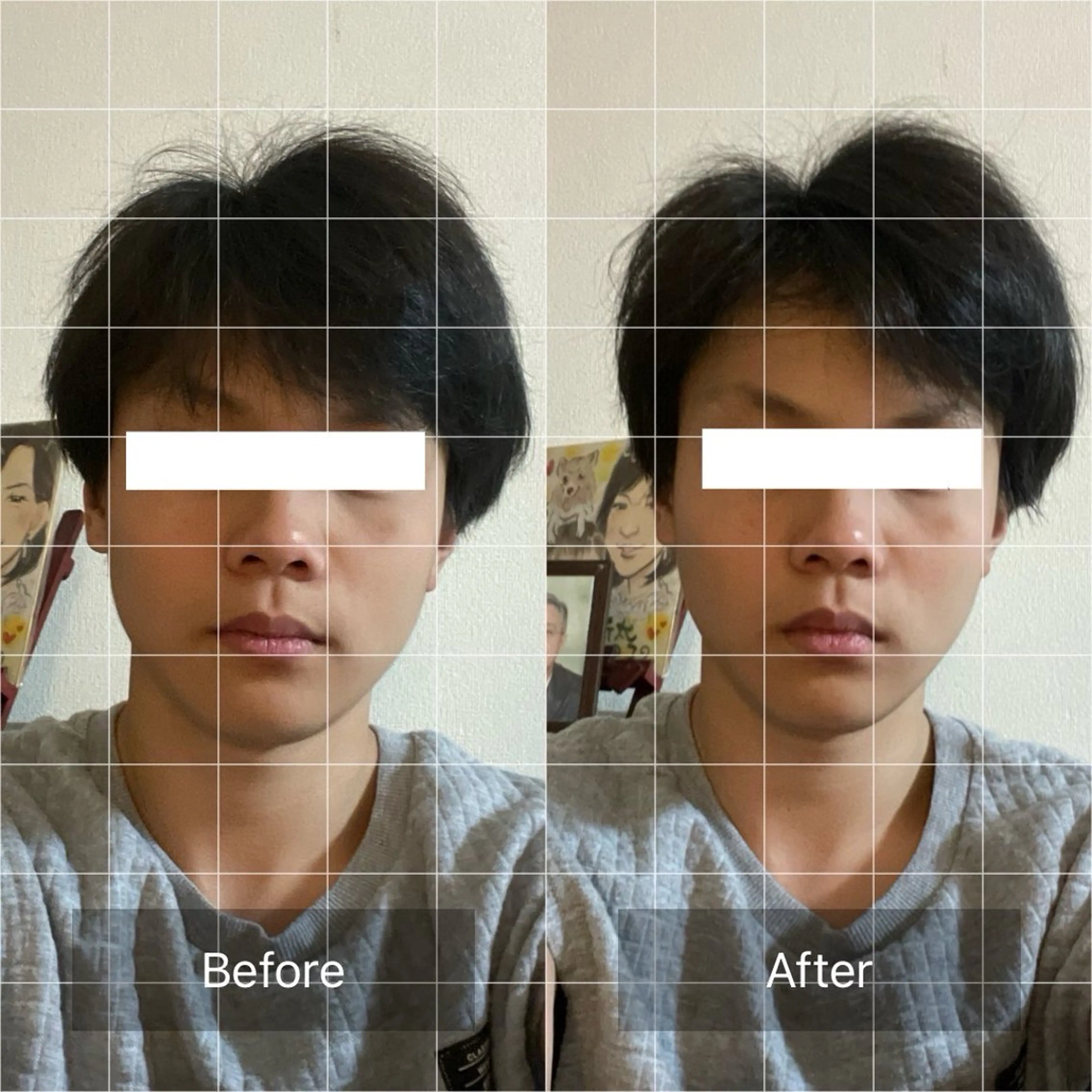 小顔矯正　まつ毛 Komaci篠田敦子のヘアスタイル