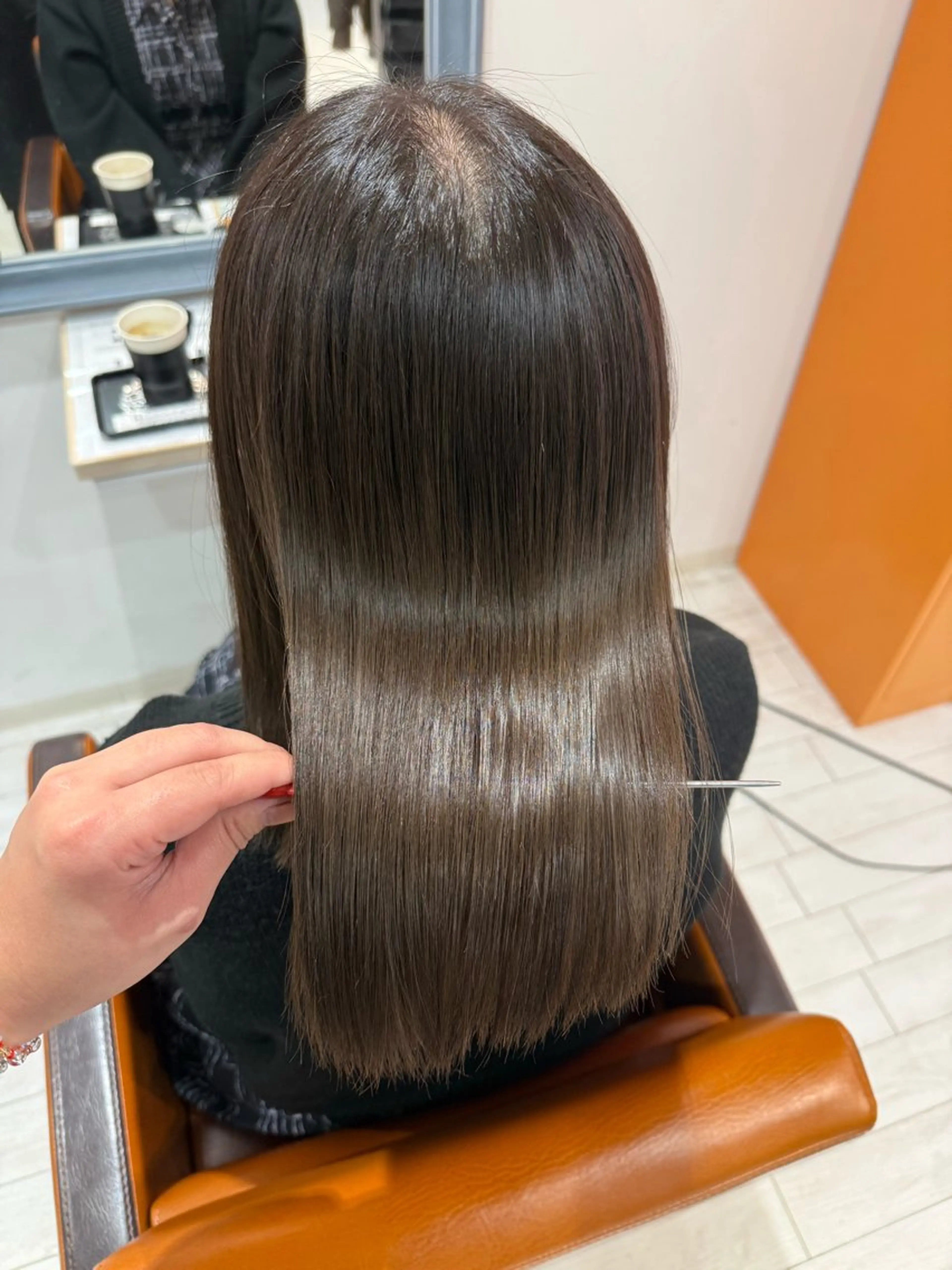 ミディアム トリートメント 🍊髪質改善🍊縮毛 矯正🍊濱野紗奈🍊のヘアスタイル