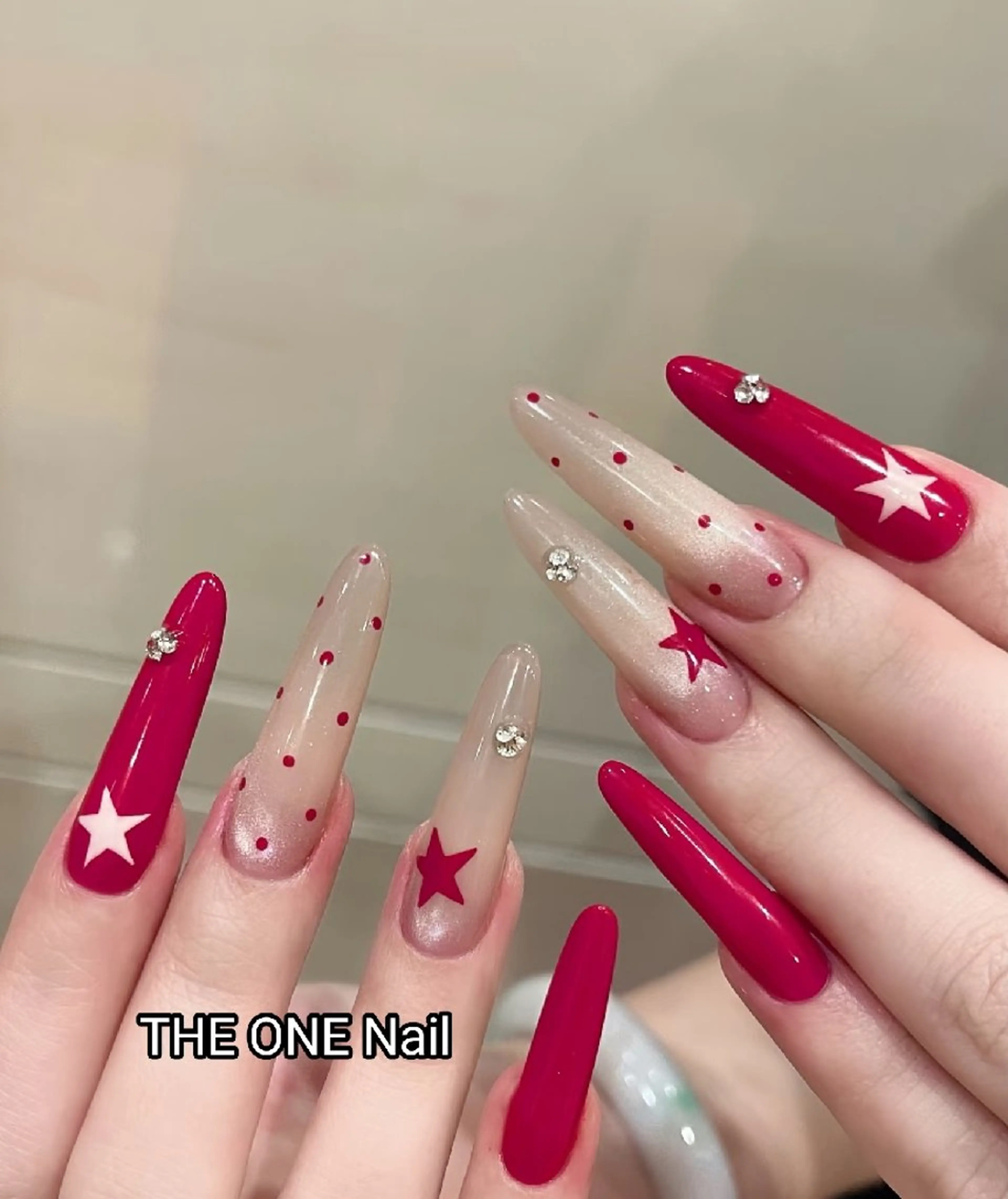 チップ長さ出し10本&アートし放題(パーツ込み)★150分間の写真