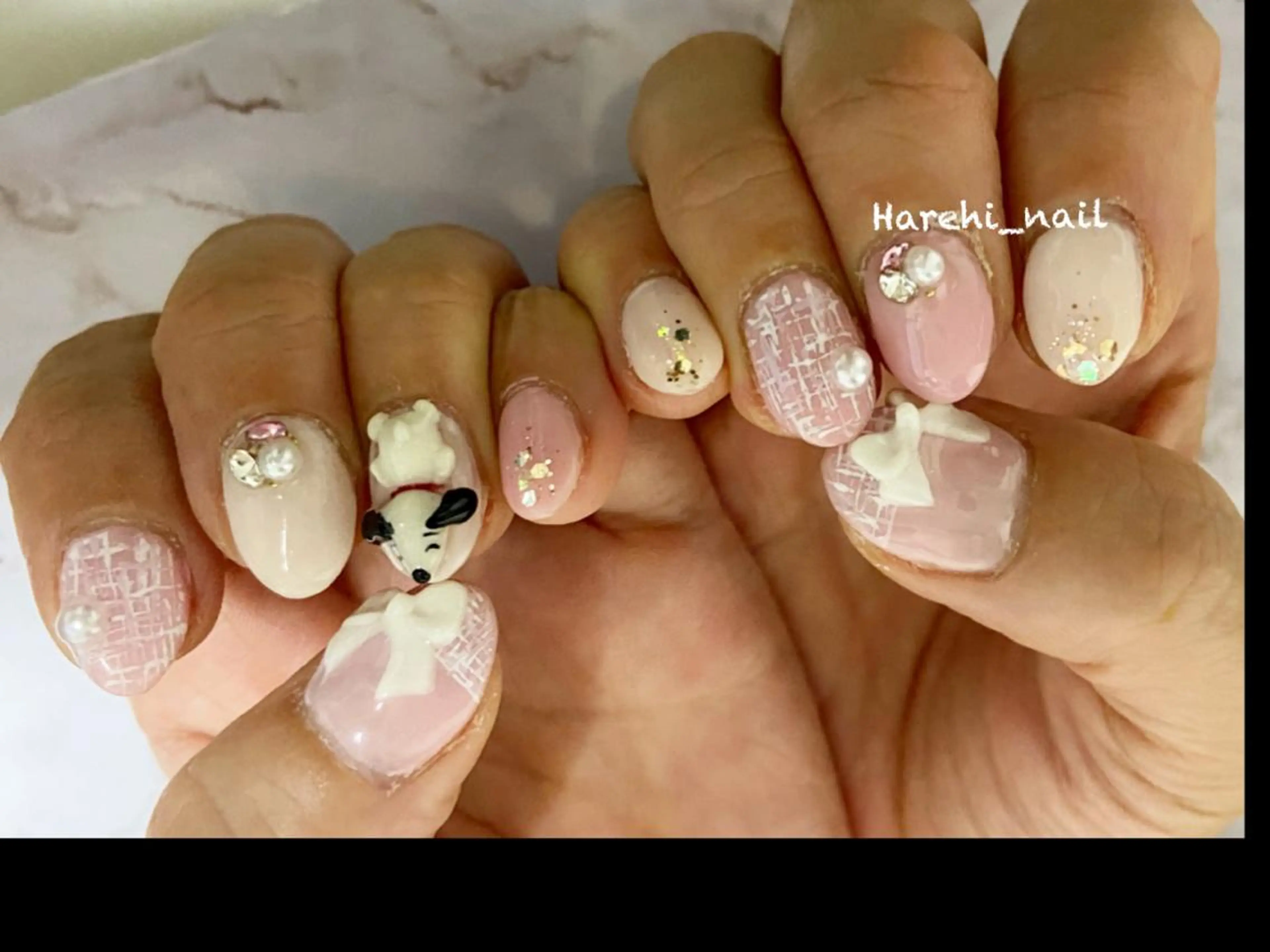 ネイル ハンドネイル Harehi_ nailのネイルデザイン