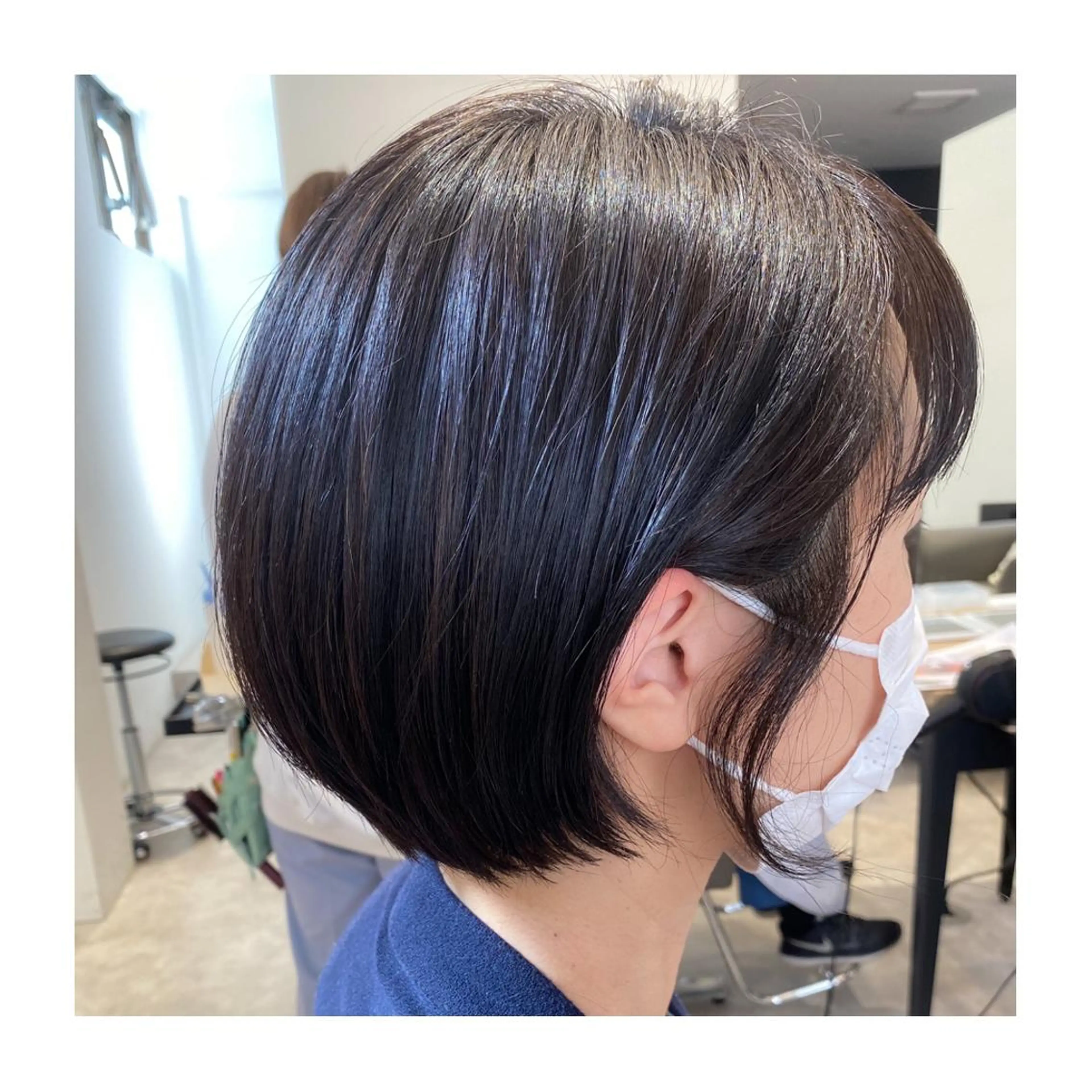 ショート ショートヘア 小顔カット 小國 綾かのヘアスタイル